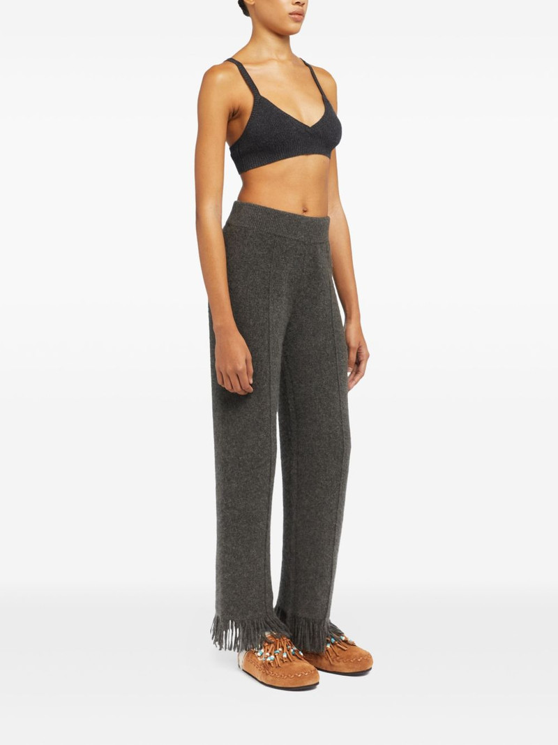 fringed knitted trousers 3