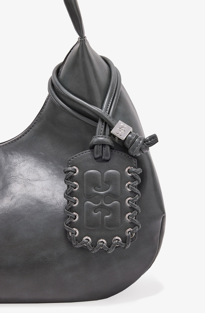 DARK GREY MEDIUM HOBO BAG 3