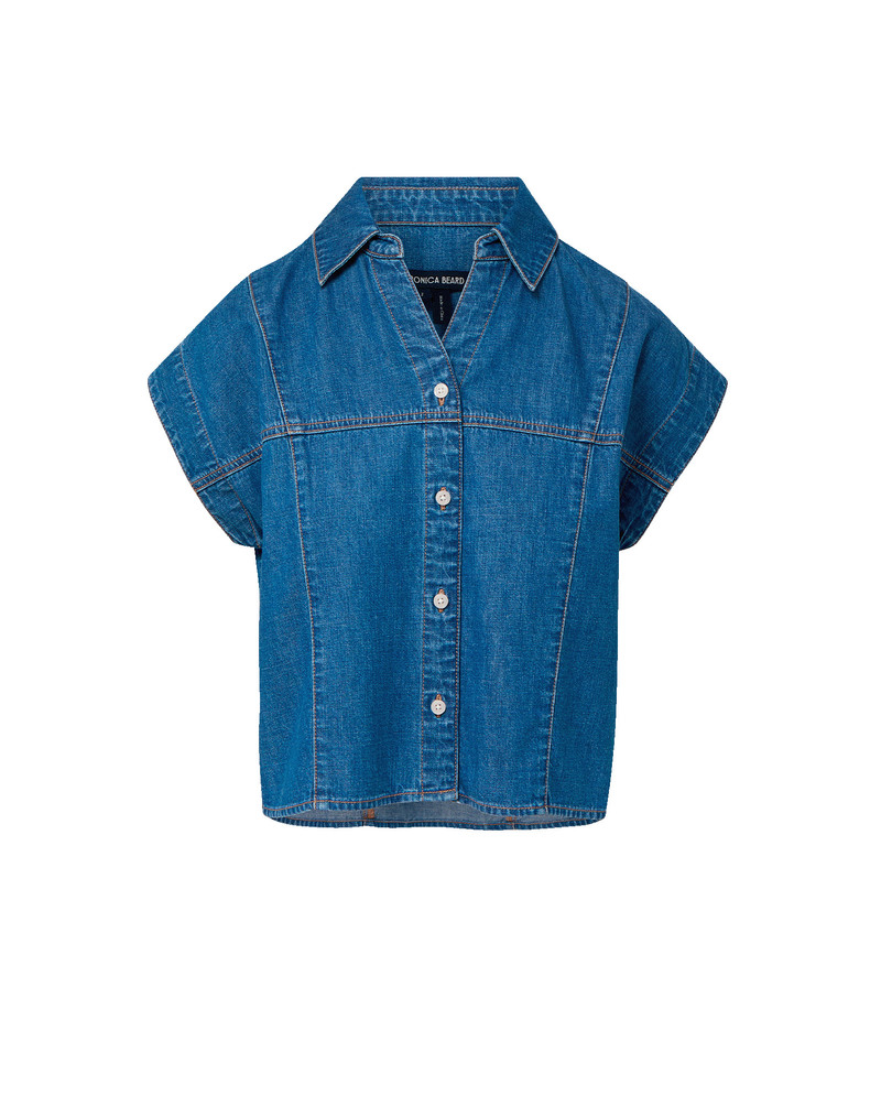 NESTOR CHAMBRAY BUTTON-DOWN SHIRT 1