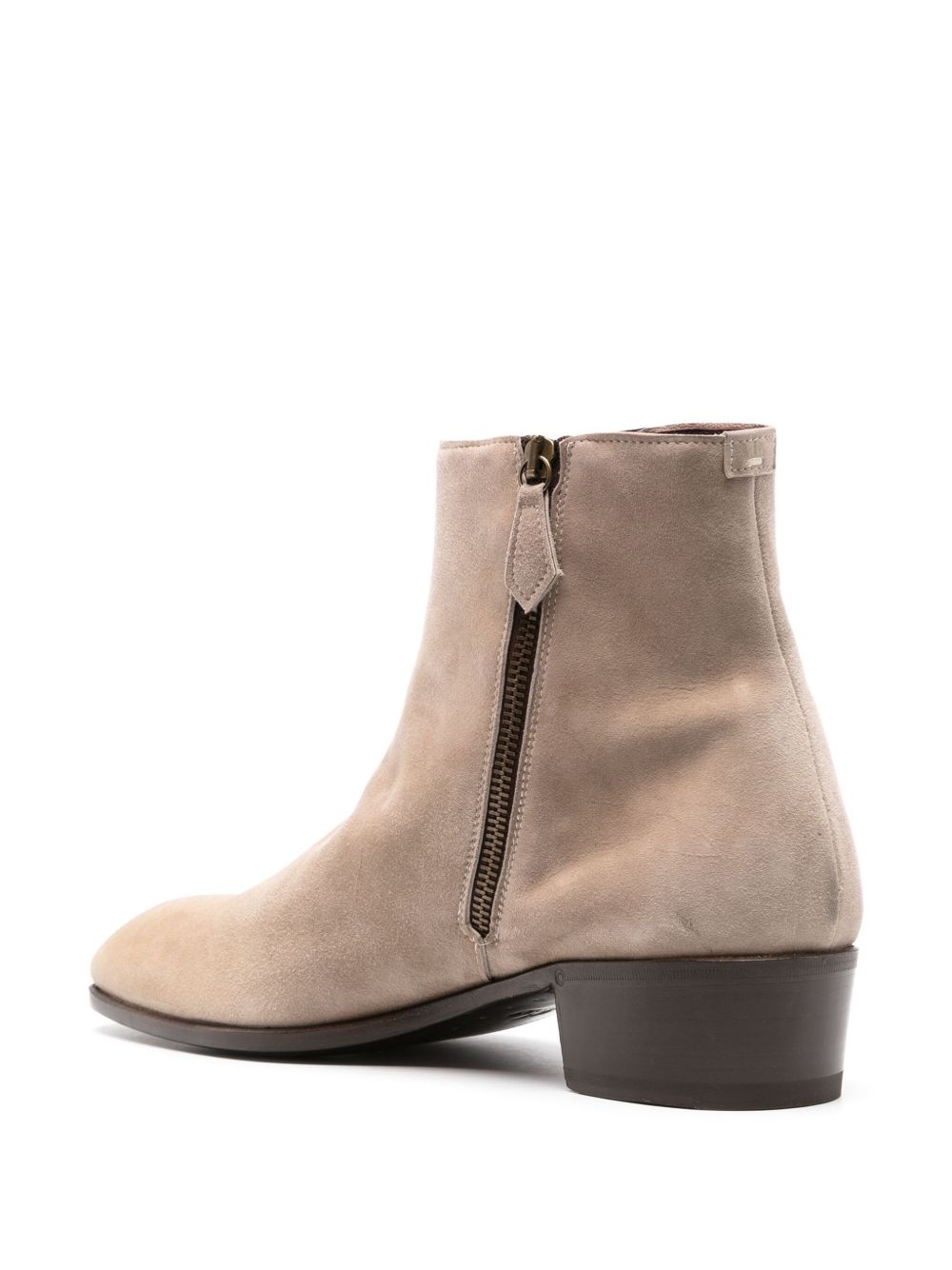 45mm suede ankle boots - 3