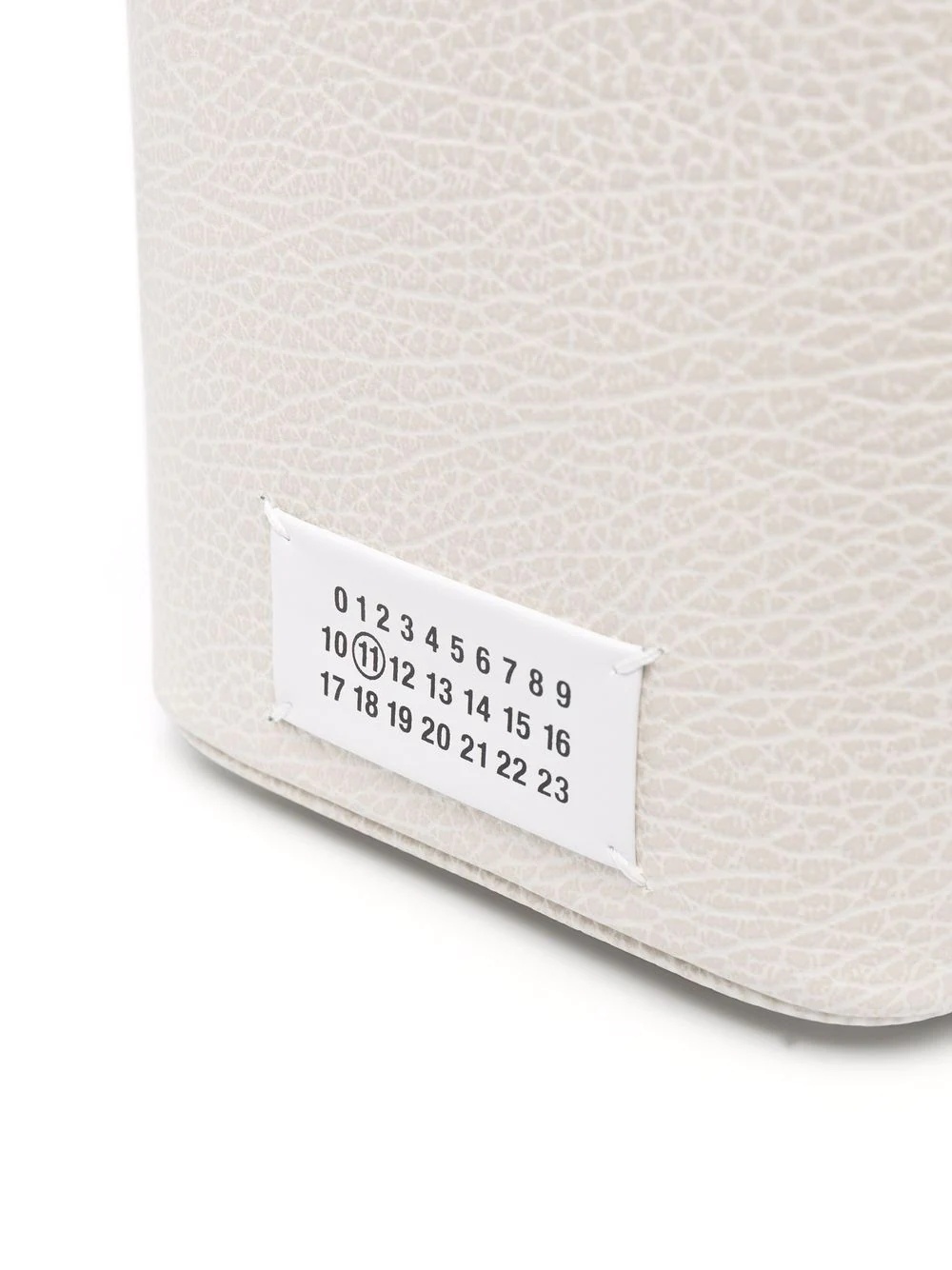Maison Margiela 5AC numbers-patch bucket bag | farfetch