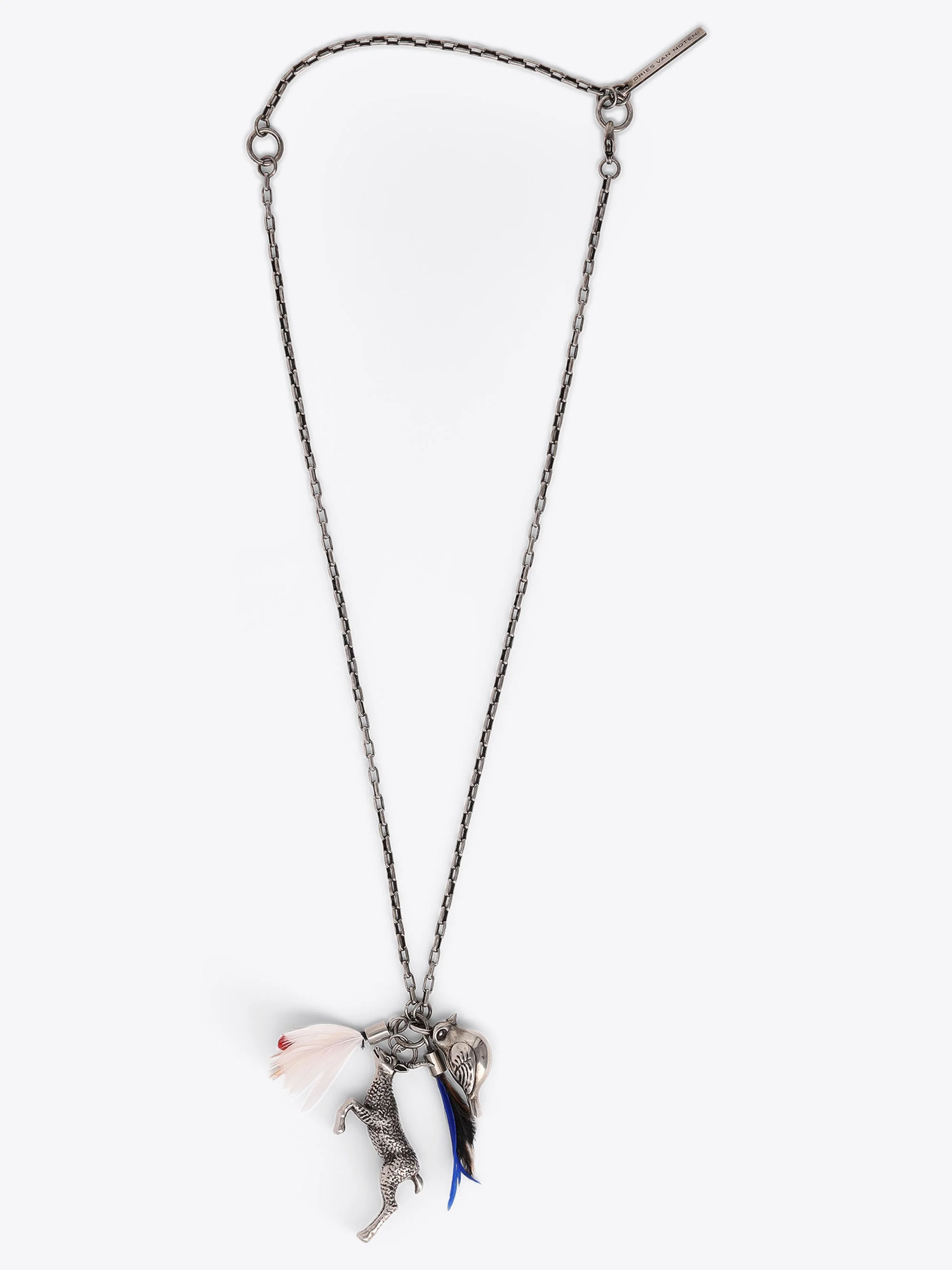 FEATHER PENDANT NECKLACE - 1
