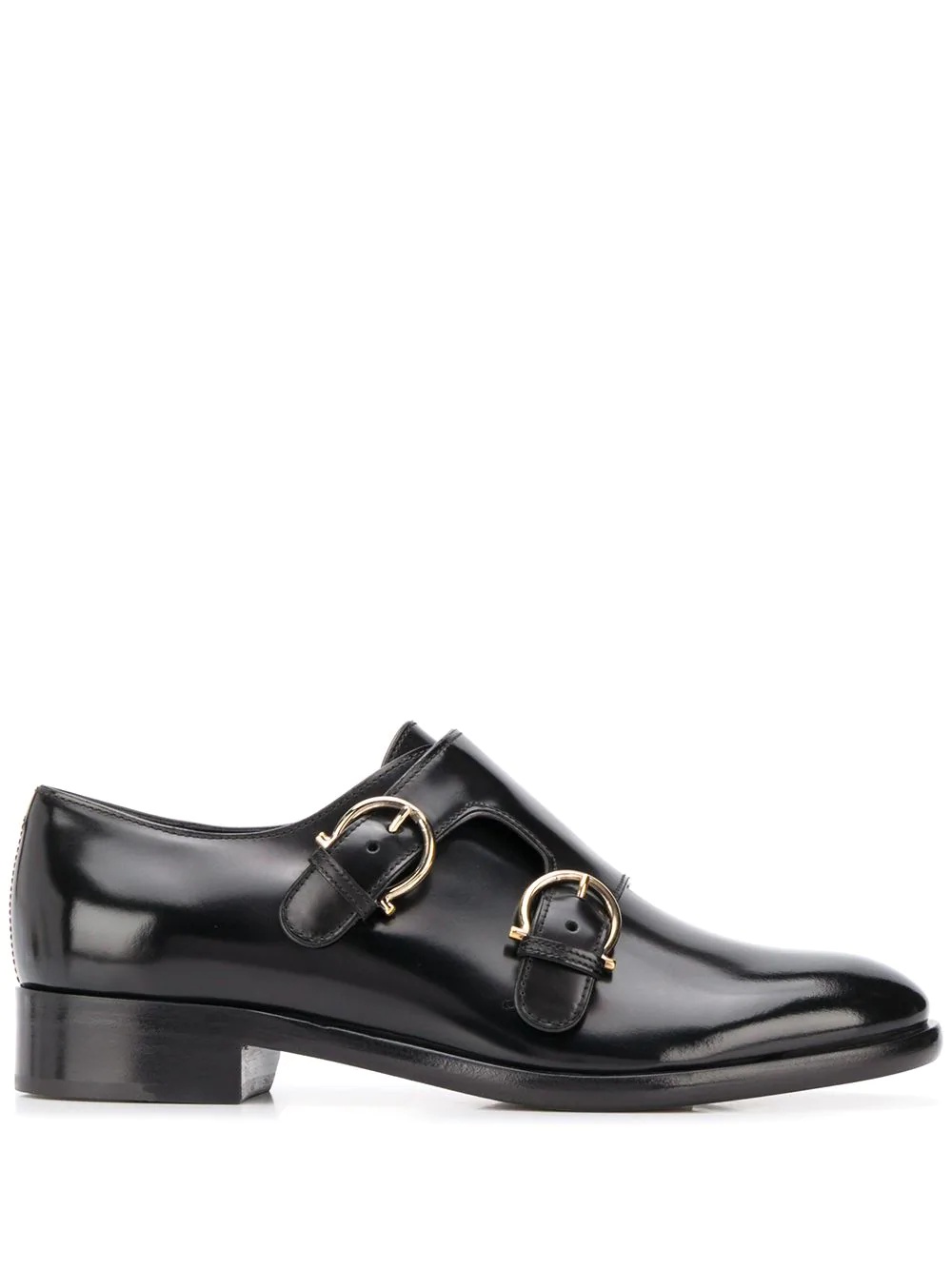 polished monk strap shoes - 1