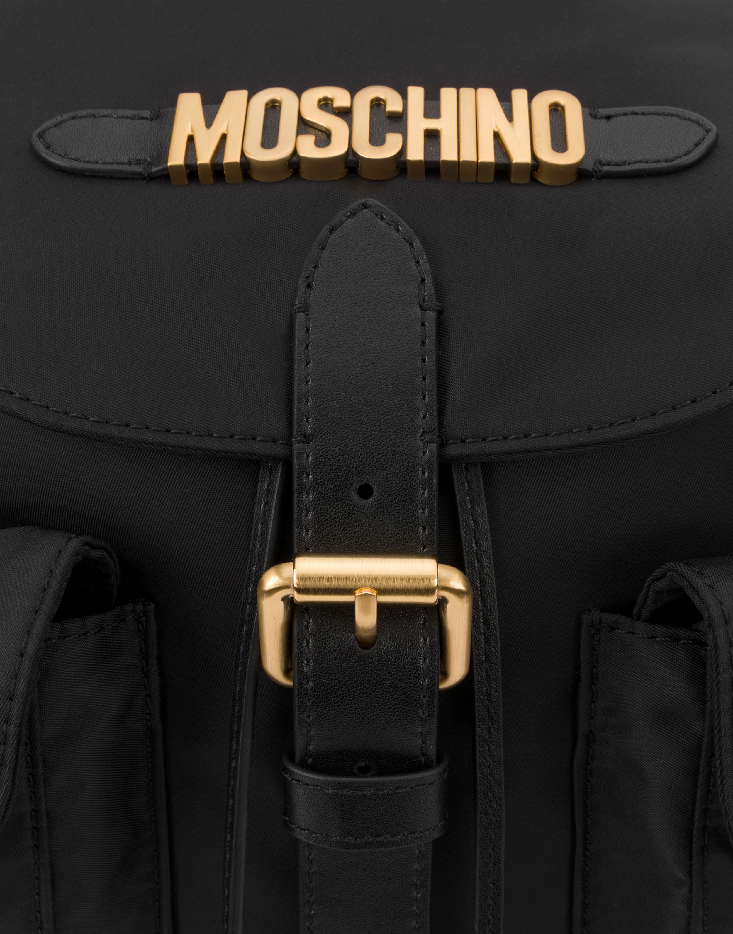 BACKPACK WITH LETTERING LOGO - 4