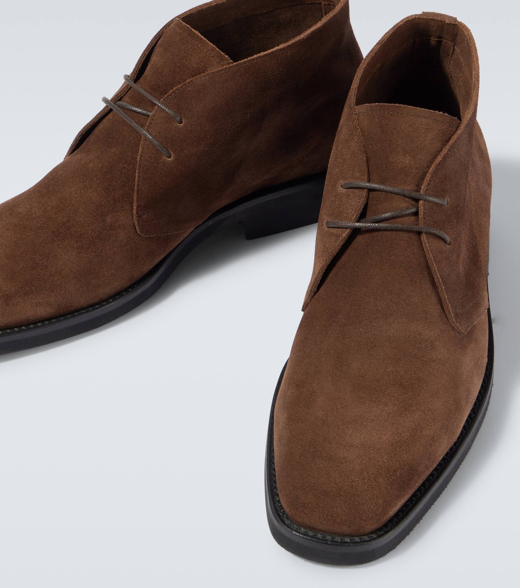 Suede desert boots - 3