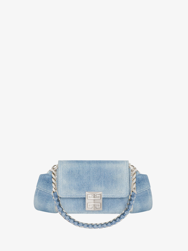 SMALL 4G BAG IN DENIM WITH CHAIN 1