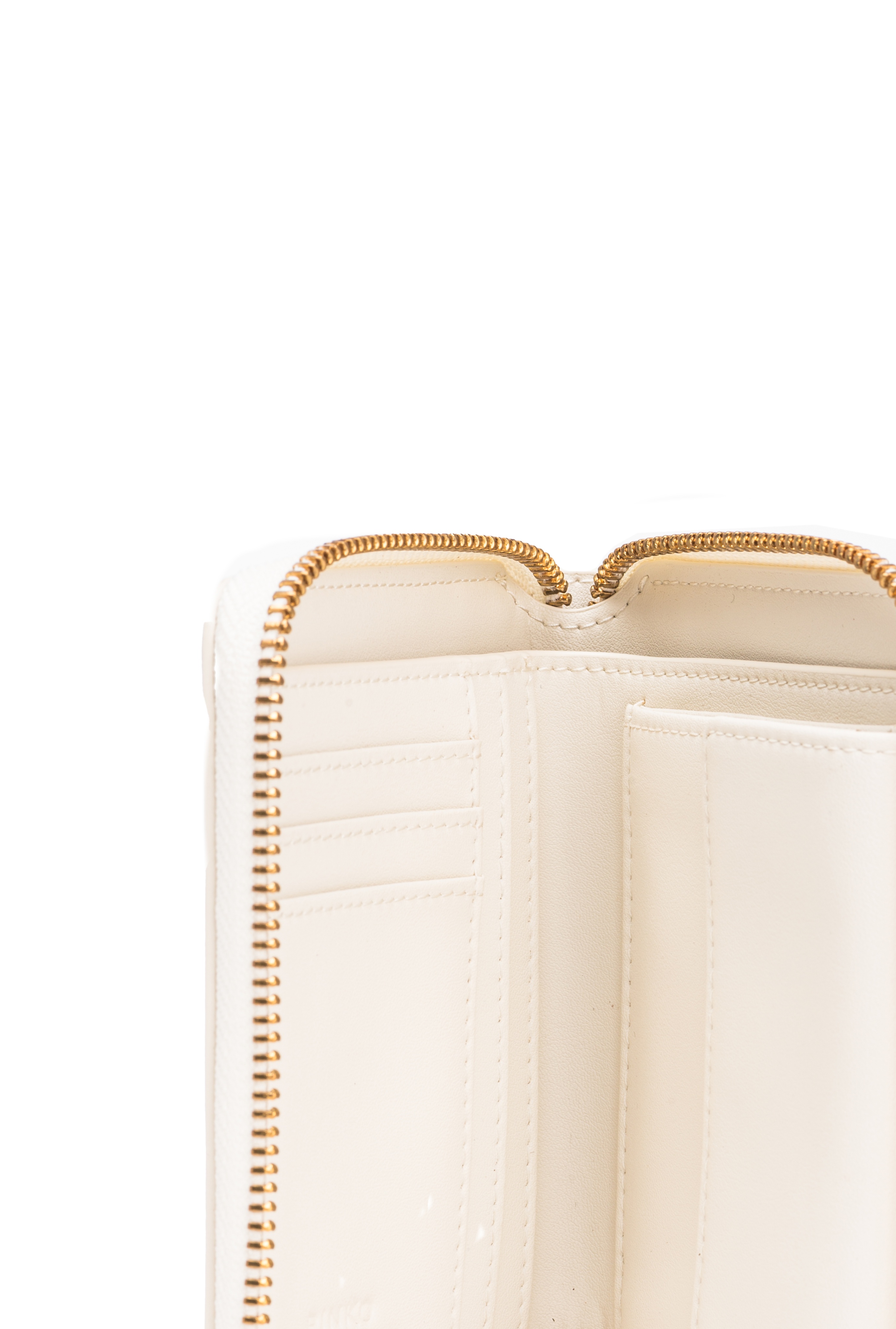 SQUARE LEATHER ZIP-AROUND PURSE - 5