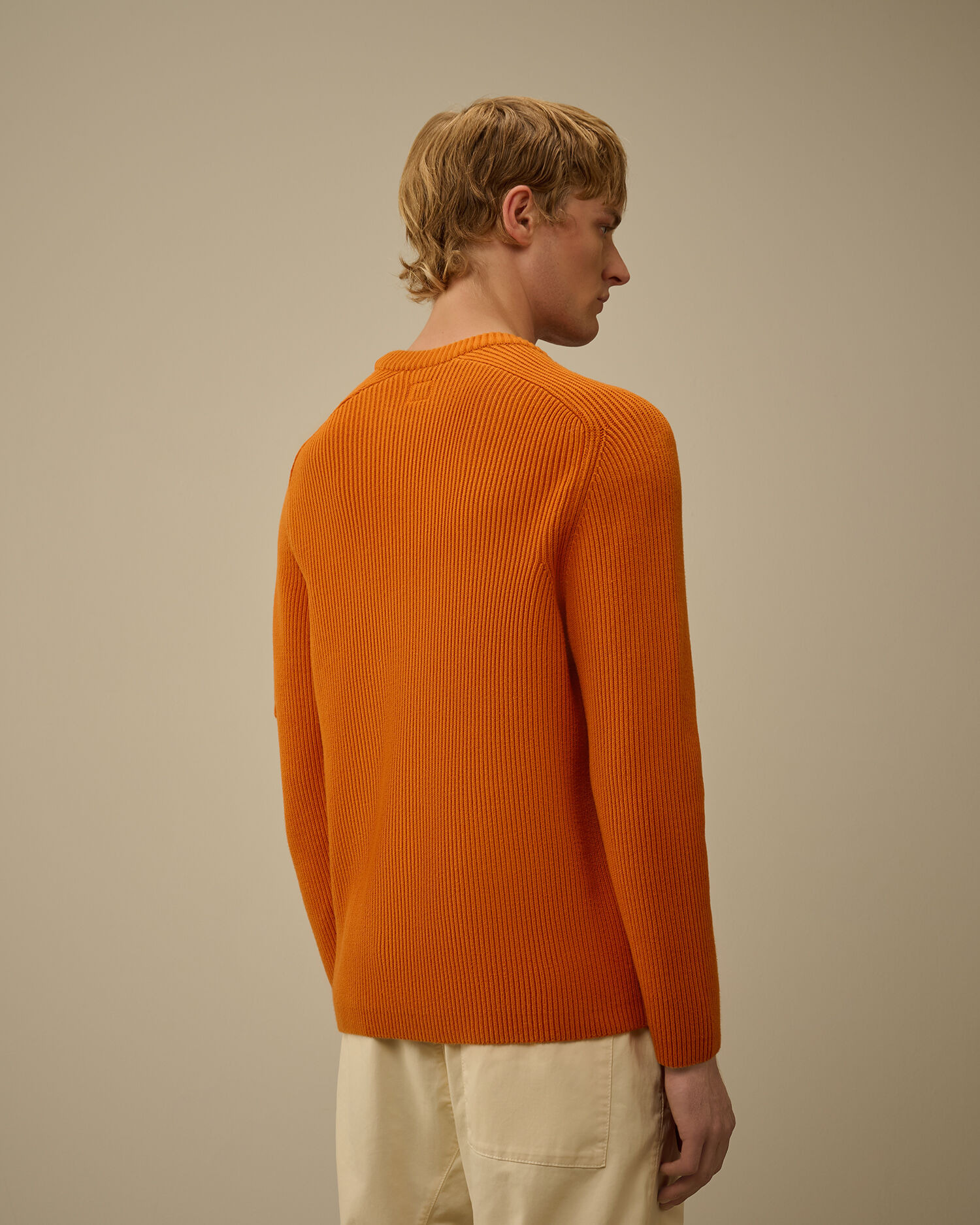 Full Rib Crewneck Lens Sweater - 4