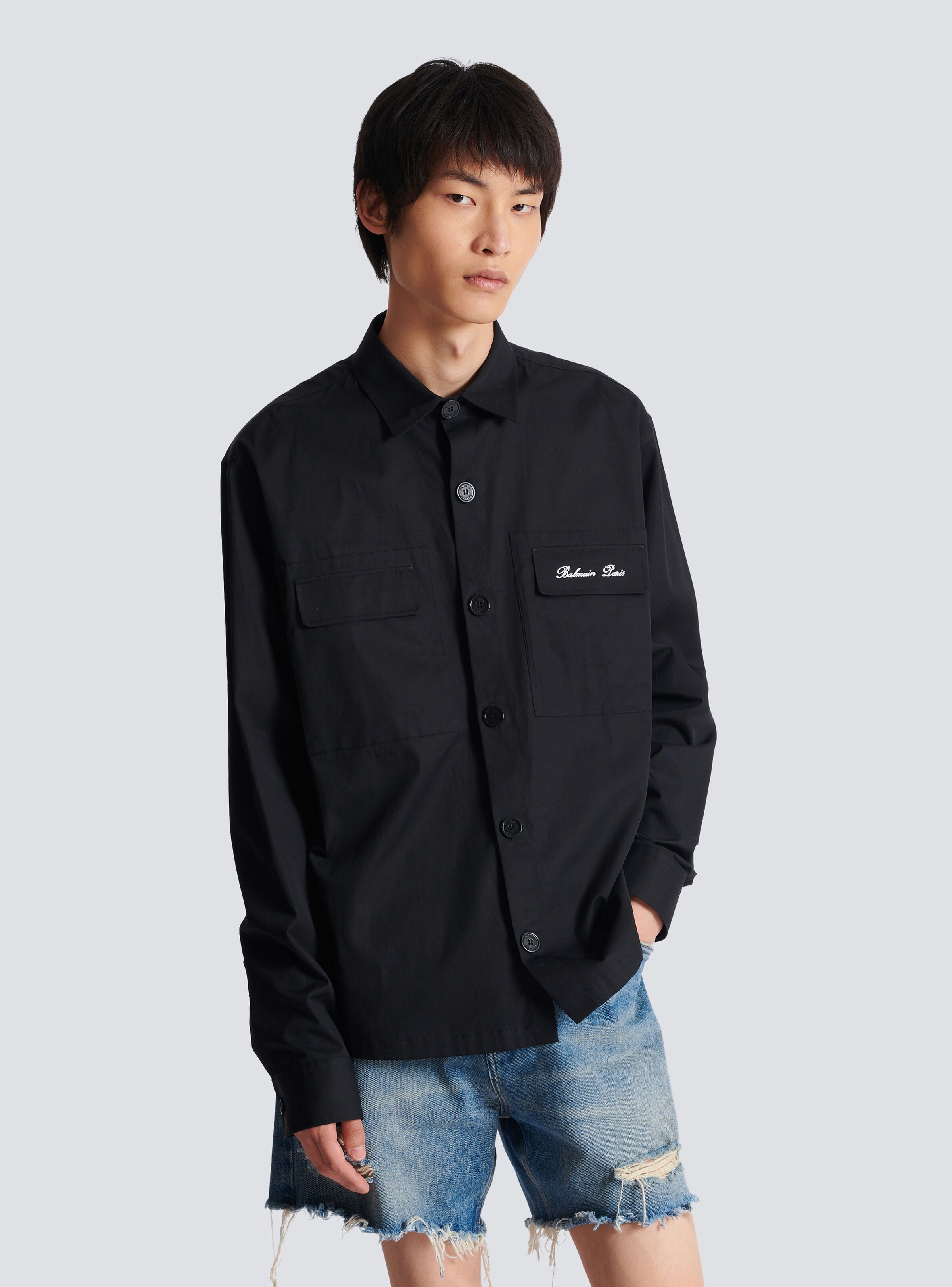 Balmain Signature overshirt - 6