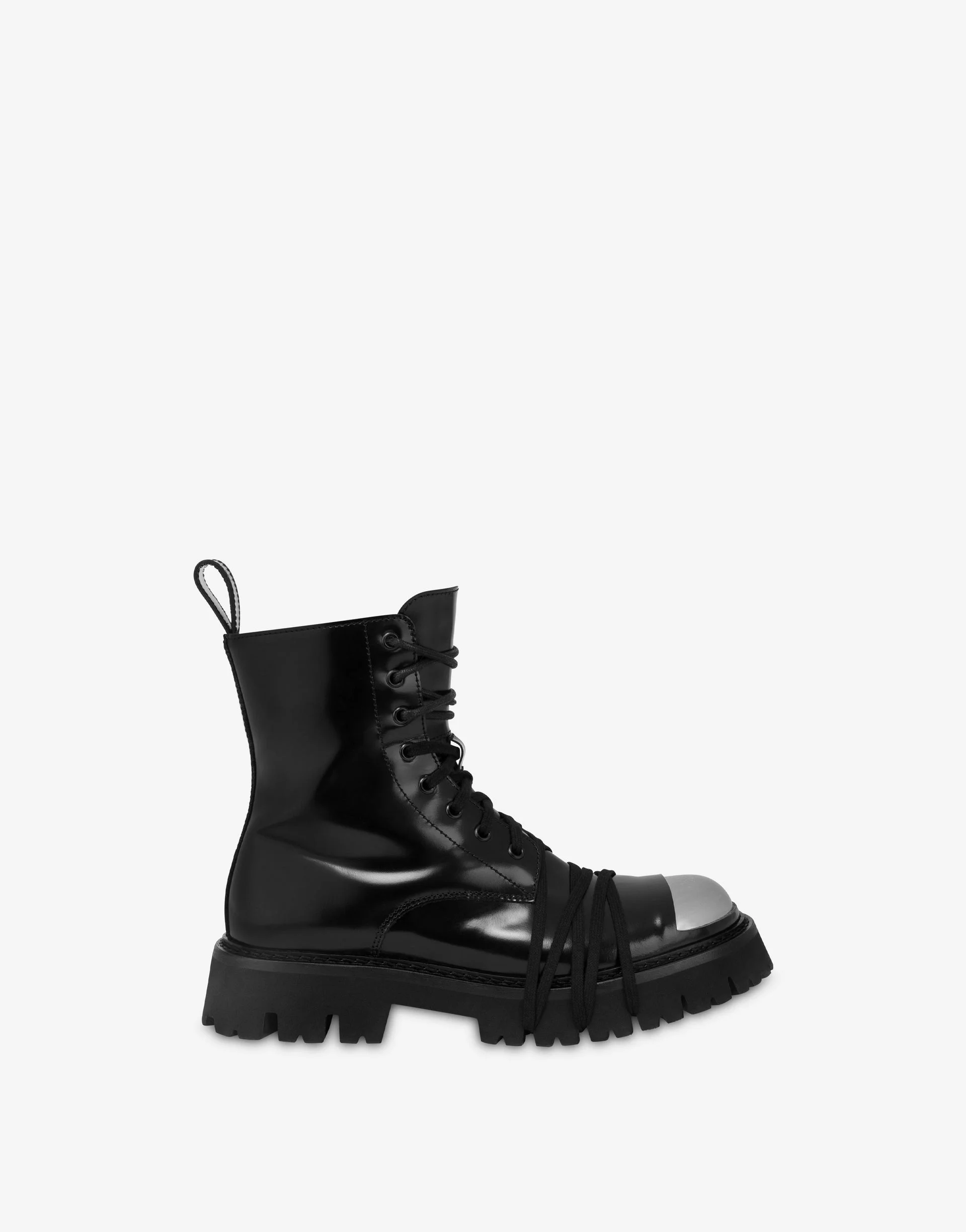 COMBAT BOOT IN CALFSKIN - 1