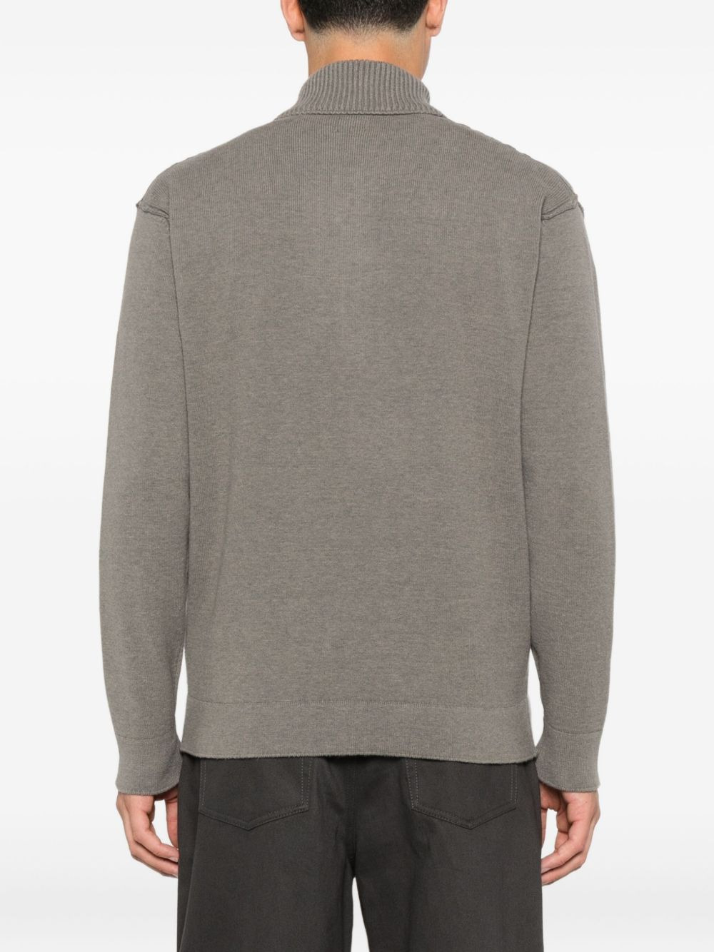 half-zip pocket sweatshirt - 4