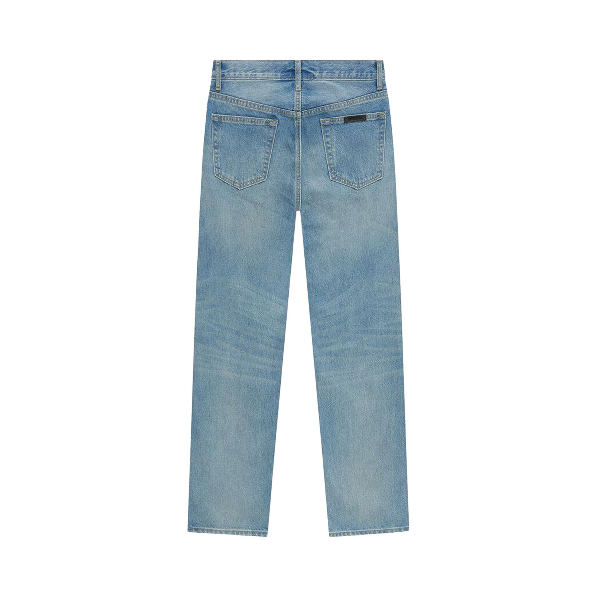 Fear of God Essentials Denim 5-Pocket Jeans 'Vintage Blue' - 2