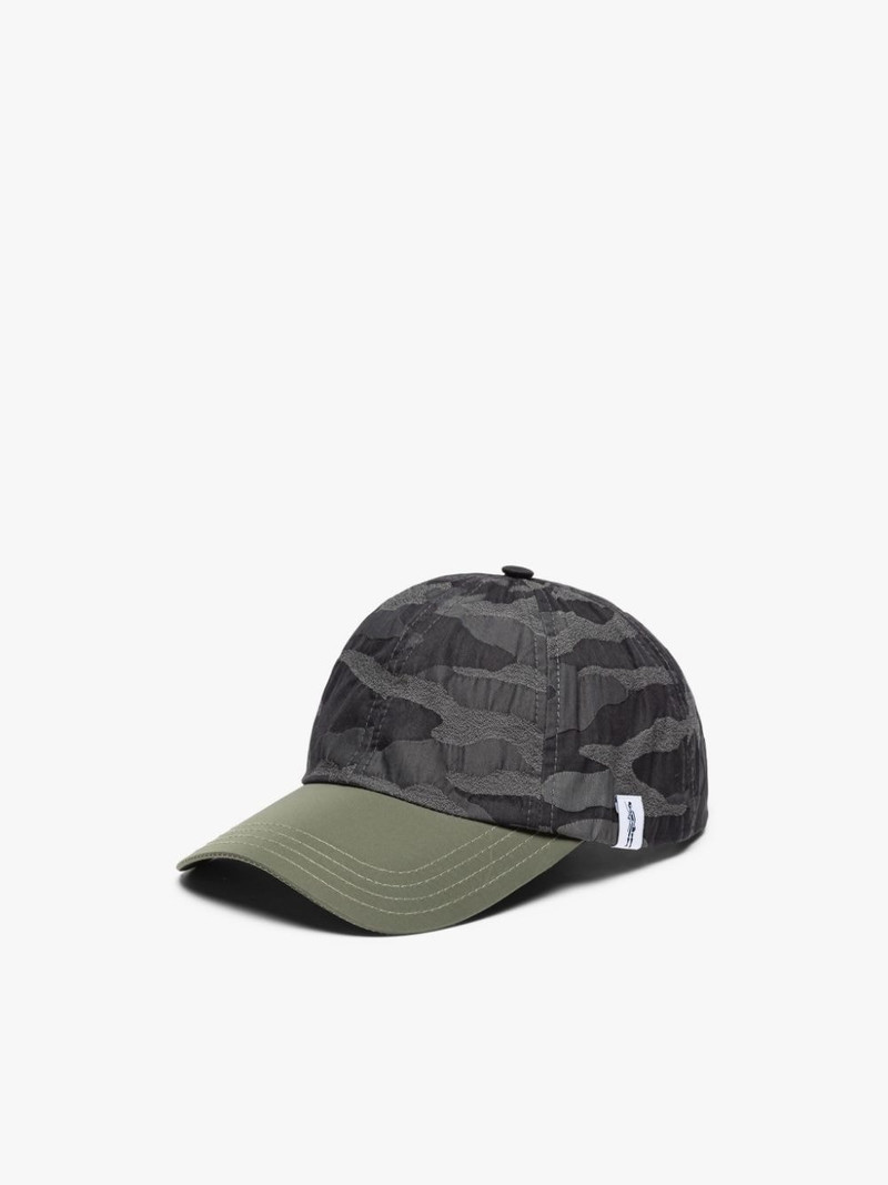 TIPPING BLACK CAMO NYLON BASEBALL CAP 1