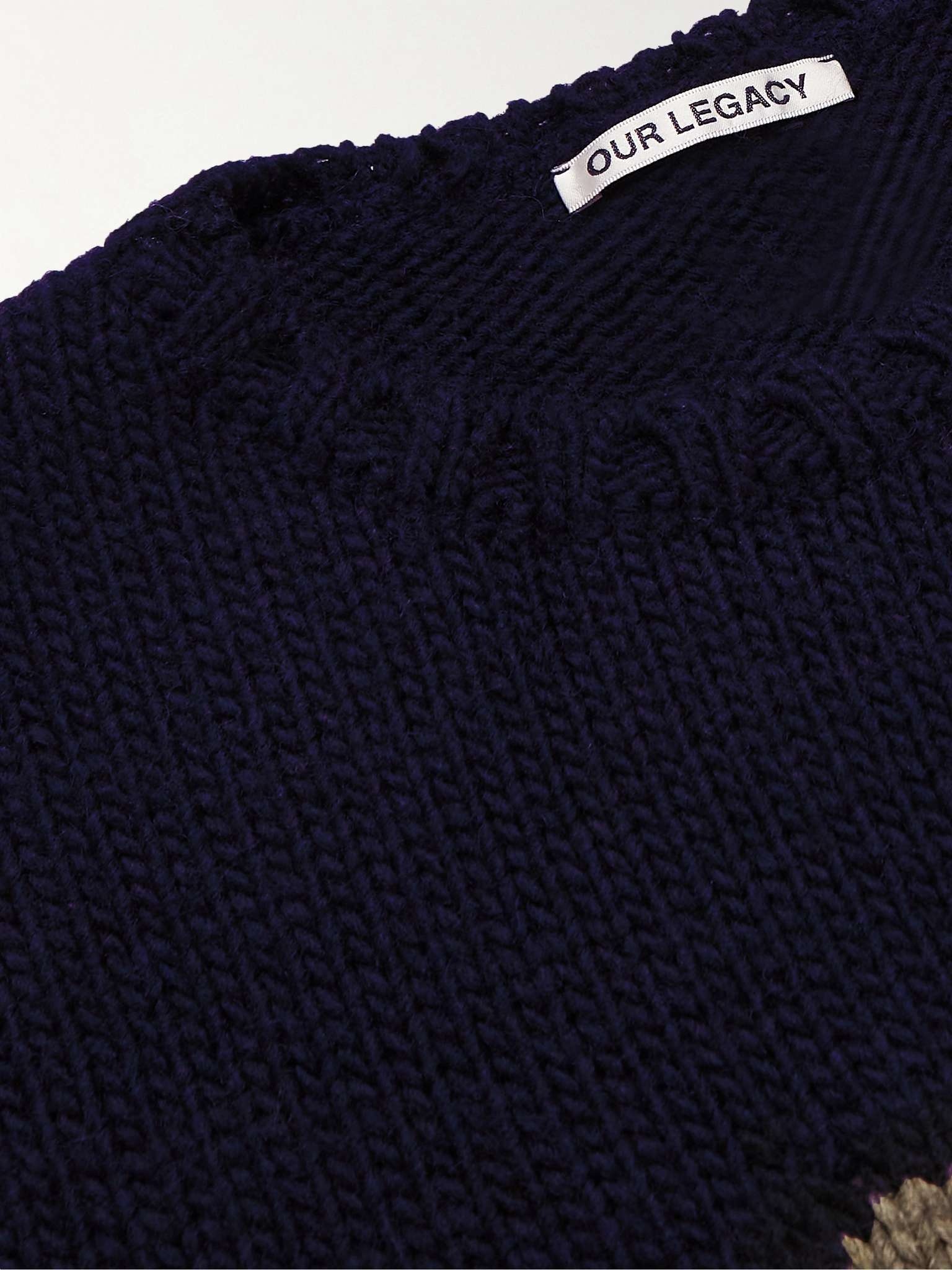 Popover Intarsia-Knit Sweater - 5