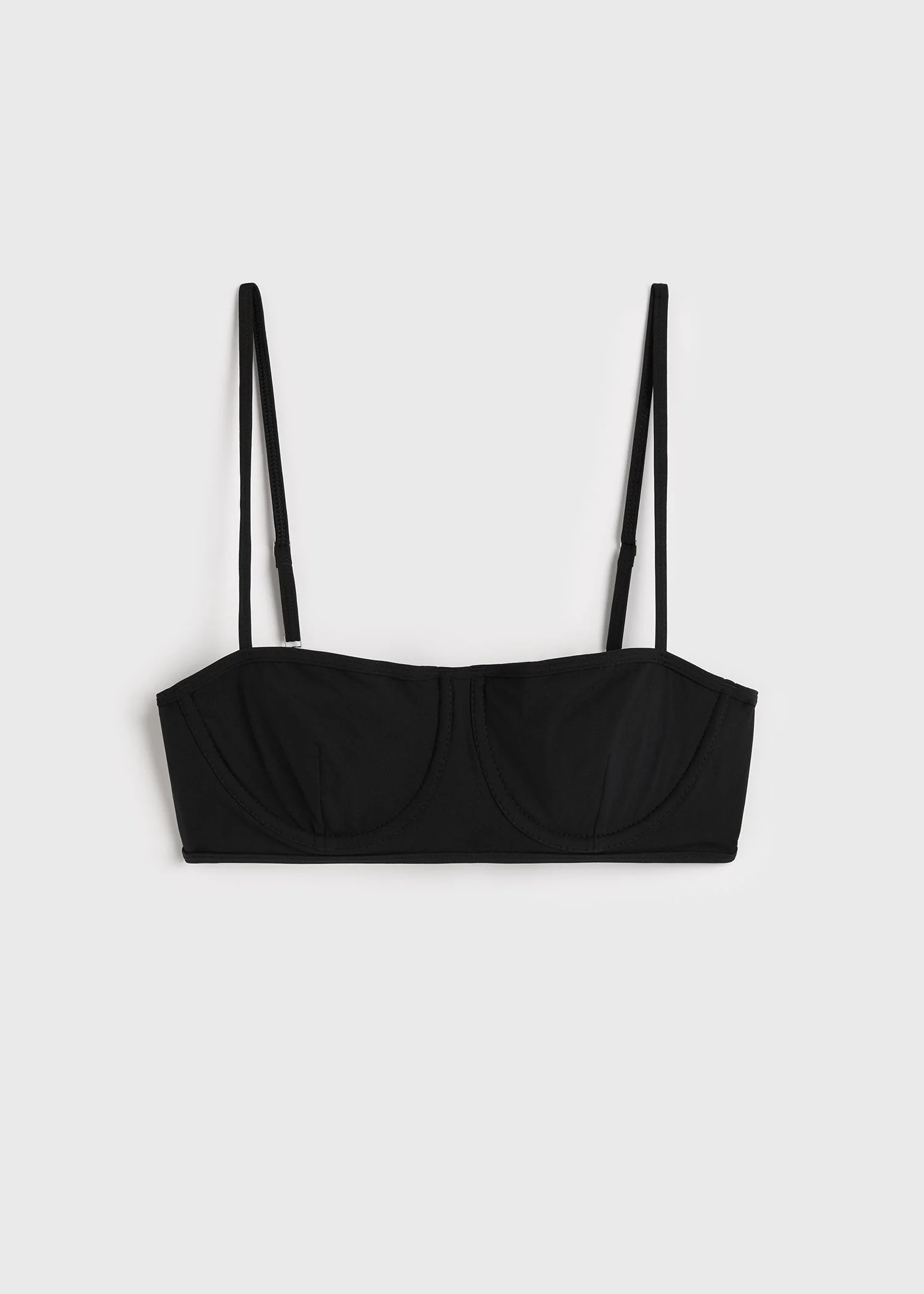 Balconette bikini top black - 1