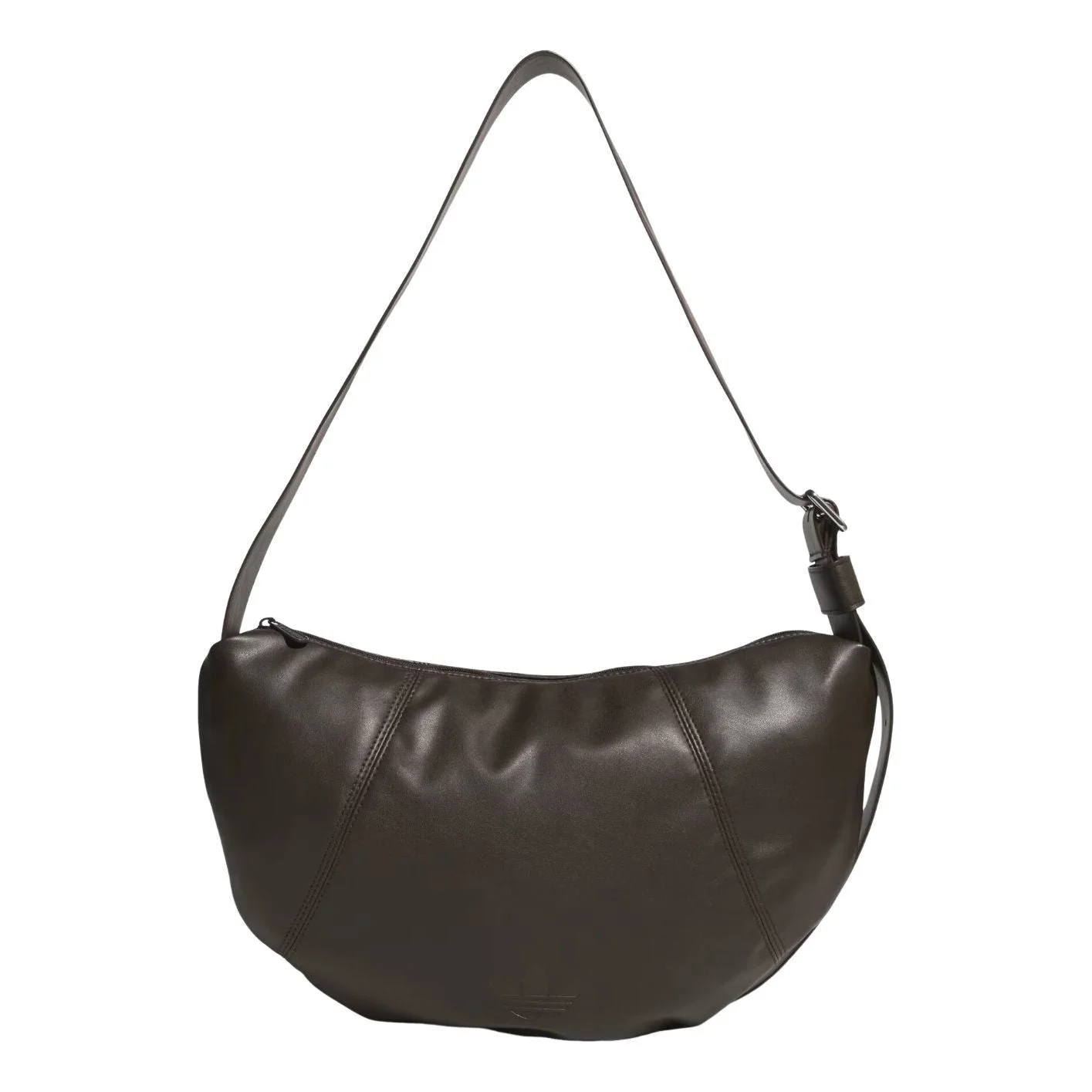 (WMNS) adidas Sporty Hobo Bag 'Dark Brown' KQ5551 - 1