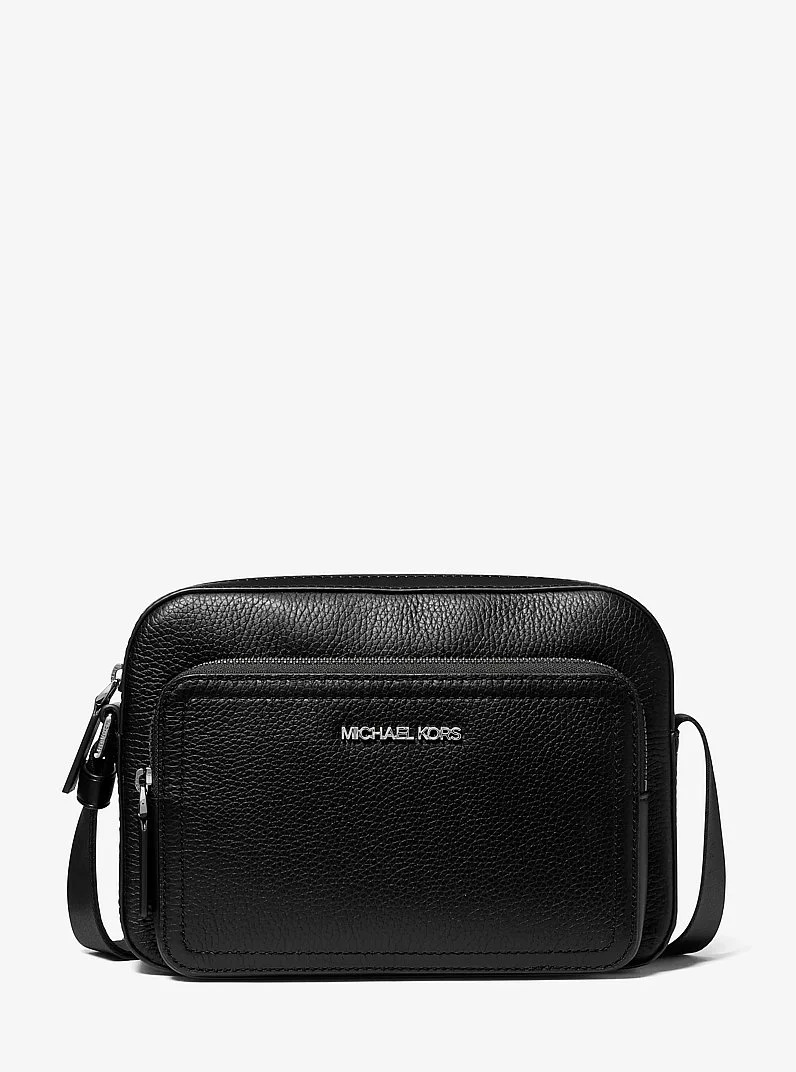 Cooper Pebbled Leather Utility Crossbody Bag - 1