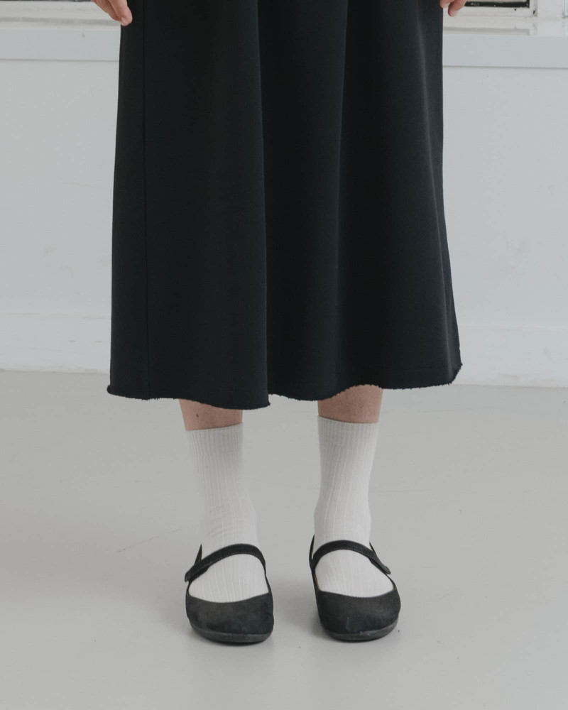 Rib Overankle Socks - Organic Cotton Rib 5