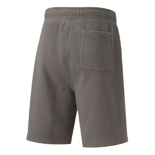 PUMA Solid Color Drawstring Casual Shorts Gray 598524-45 - 2