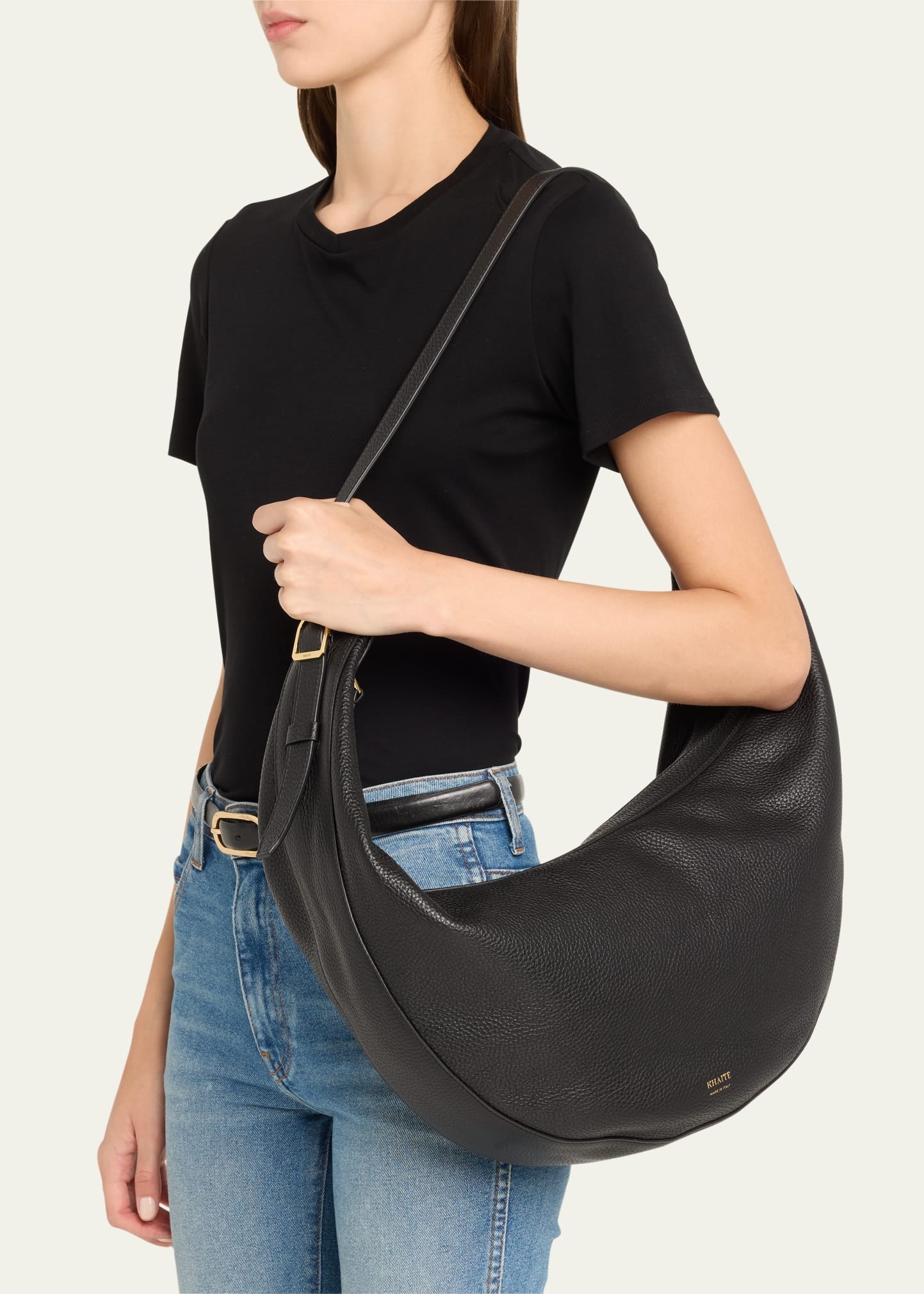 Augustina Calfskin Hobo Bag - 2