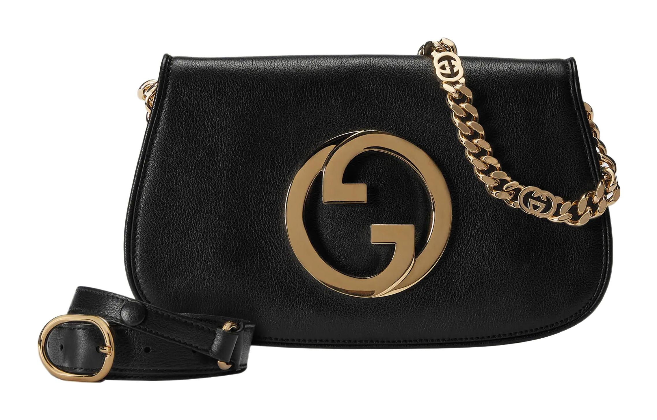 (WMNS) Gucci Blondie Shoulder Bag 'Black' 699268-UXX0G-1000 - 2