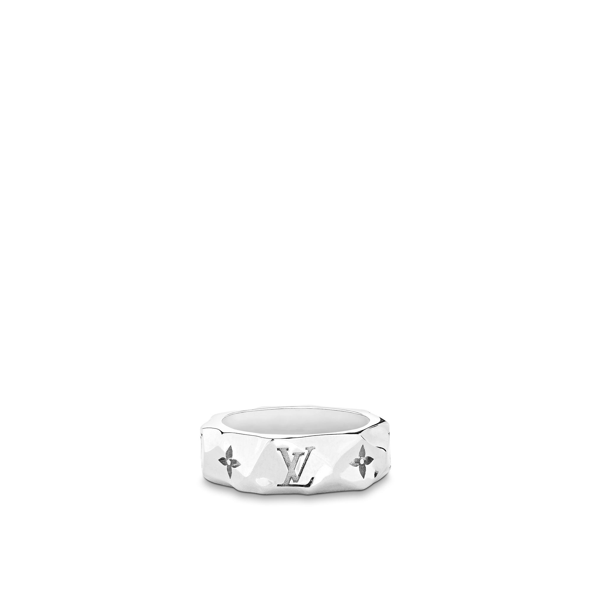 Monogram Carved Ring - 1