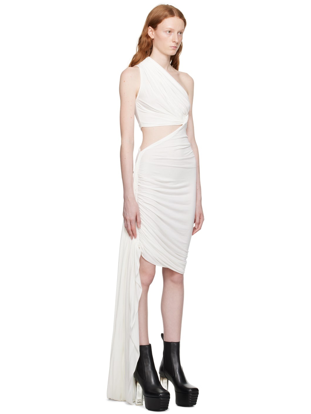 White Ophelia Minidress - 2