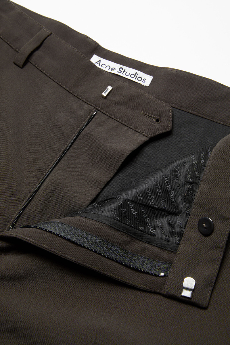 Tailored trousers - Cacao brown 6