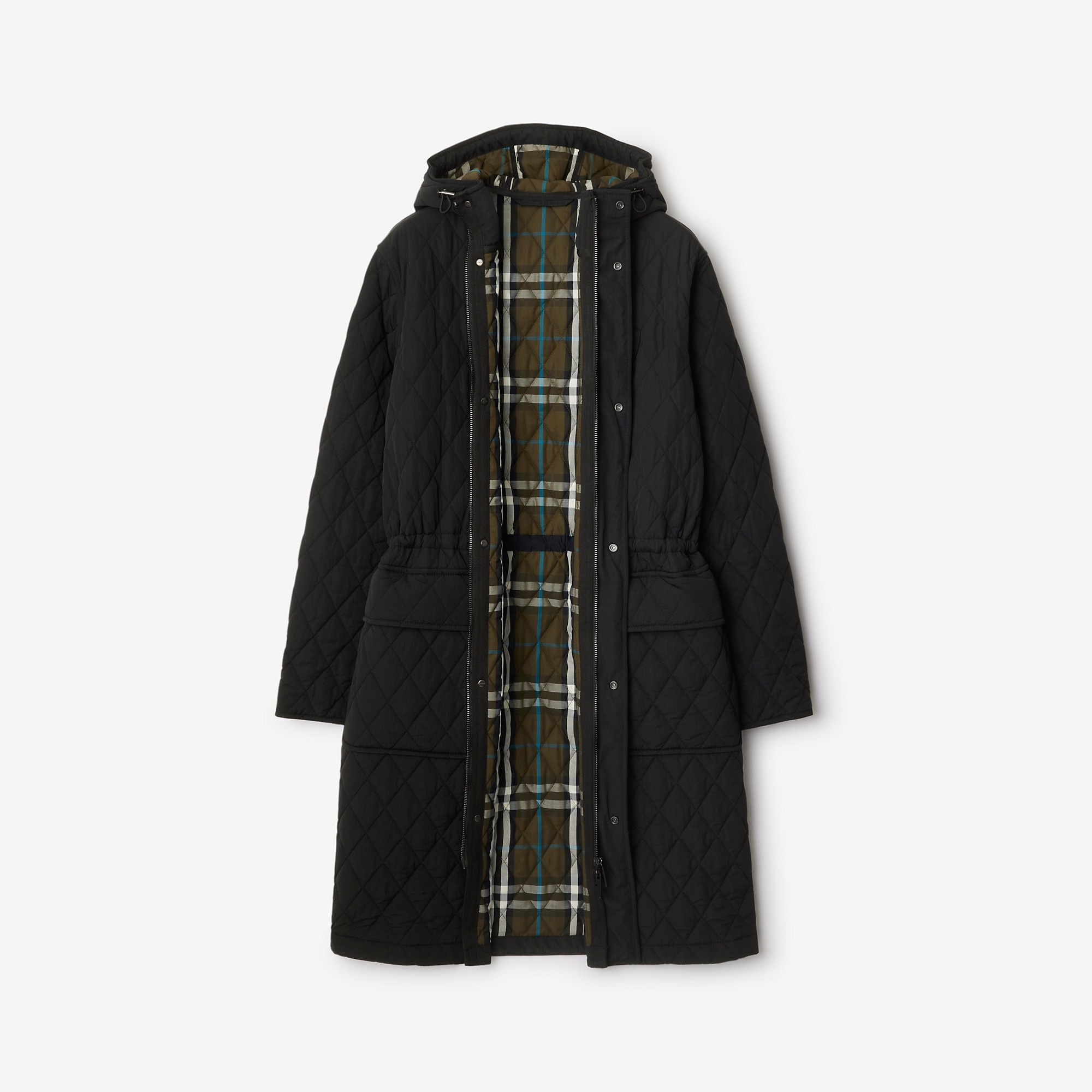 Quilted Nylon Parka - 5