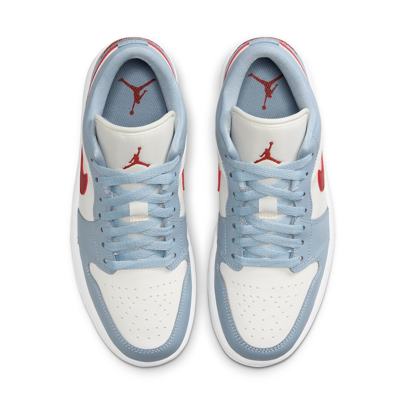 (WMNS) Air Jordan 1 Low 'Blue Whisper' DC0774-164 - 4