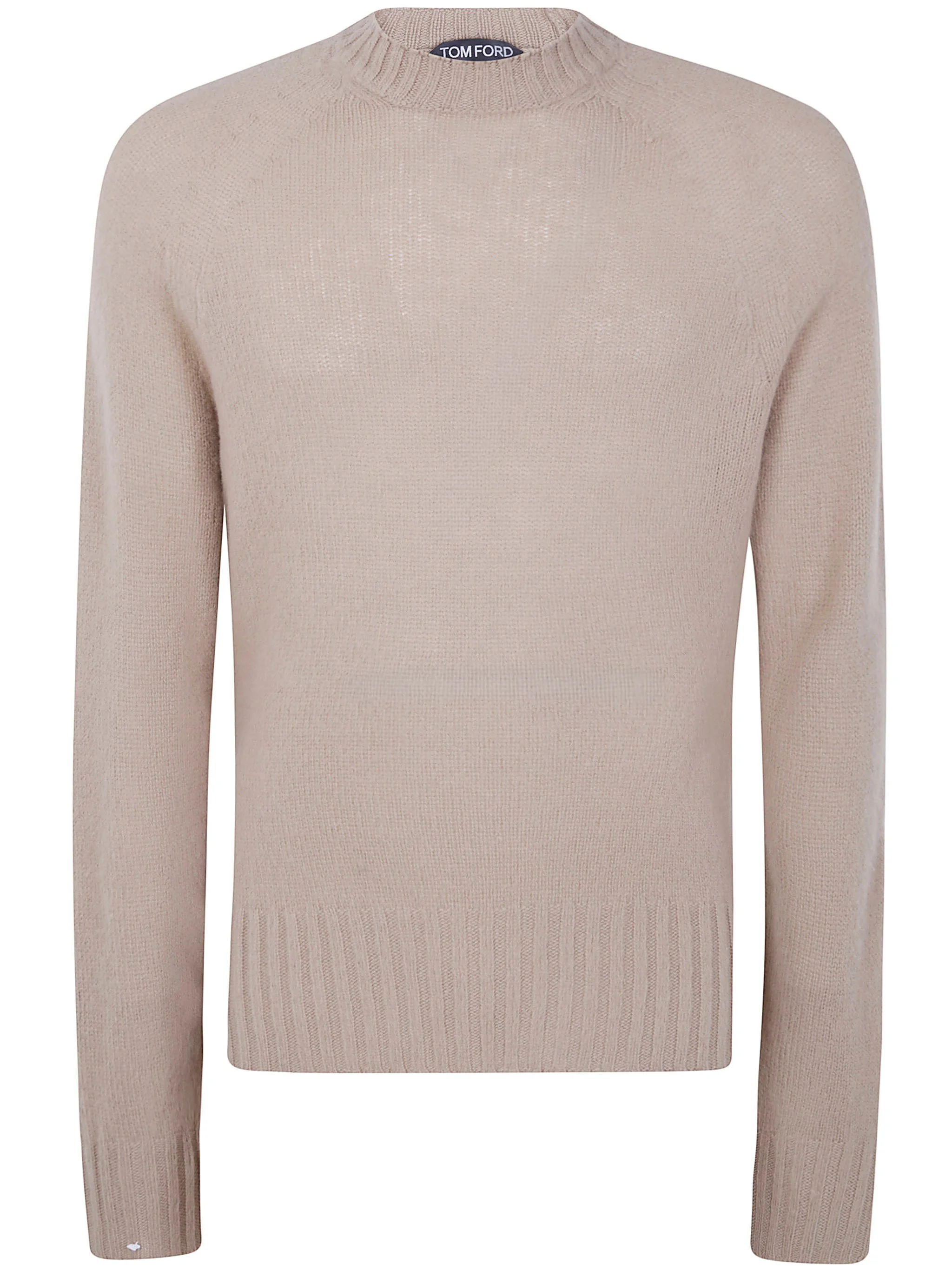 Sweater Seamless Brushed Cashmere Ls Crew Neck - 1