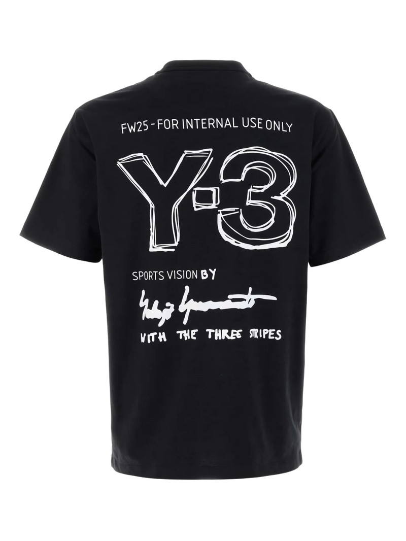 Y-3 Y-3 Short-sleeve Logo-print T-shirt outlook