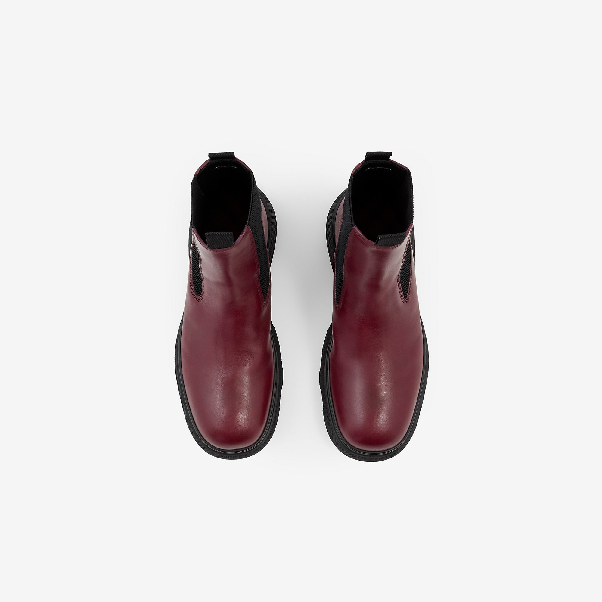 Leather Creeper Chelsea Boots - 4