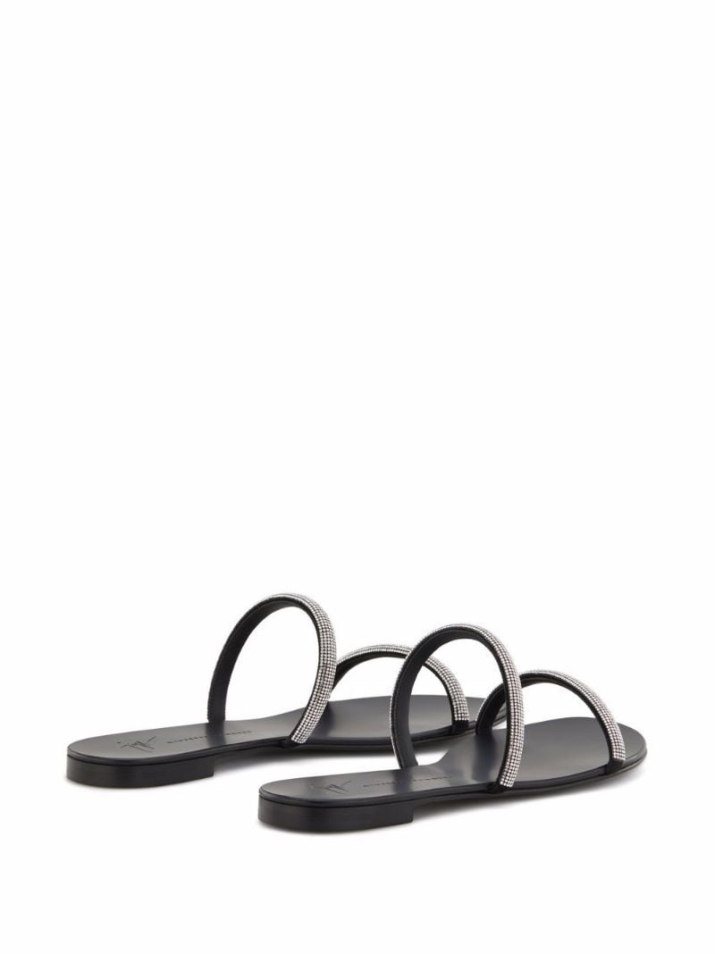 Croisette crystal-embellished sandals - 3