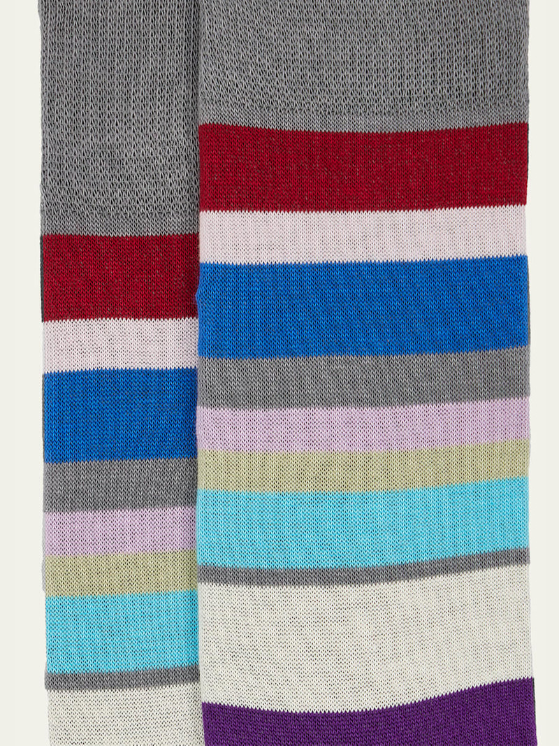 Paul Smith Men's Marek Color-Block Cotton Crew Socks outlook