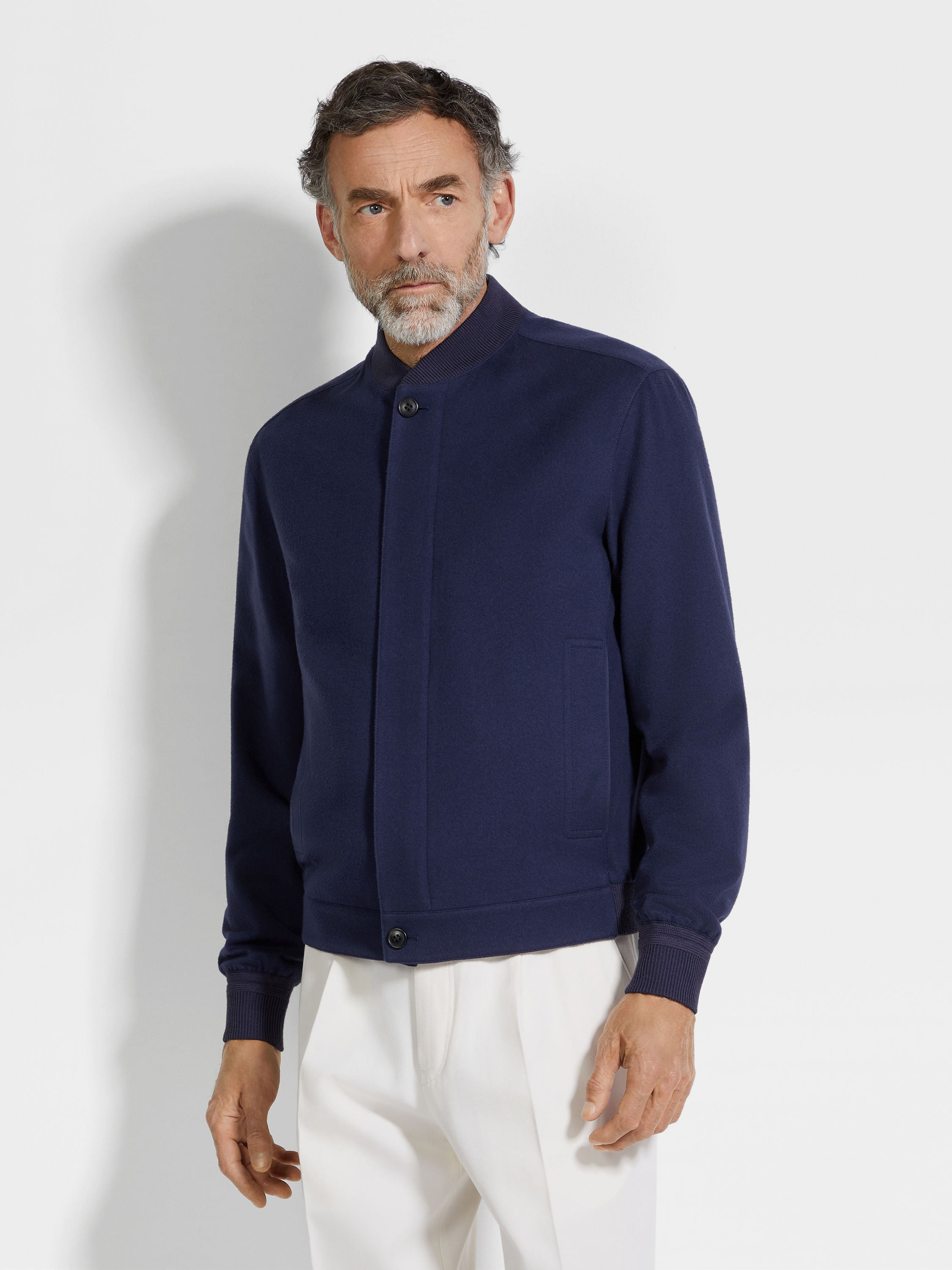 OASI CASHMERE ELEMENTS BOMBER - 4