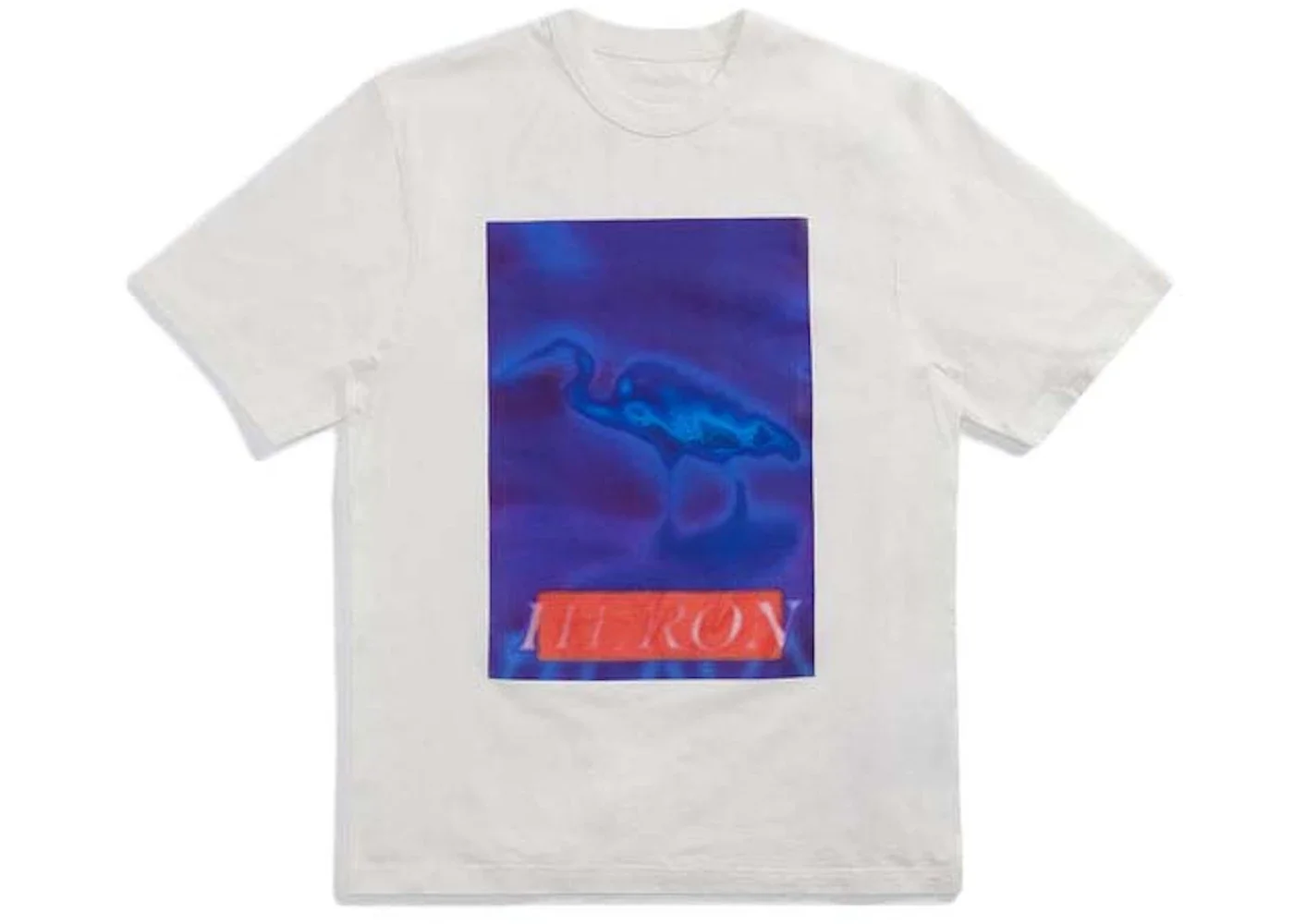 Heron Preston MA-1 Tee White/Navy Blue - 1