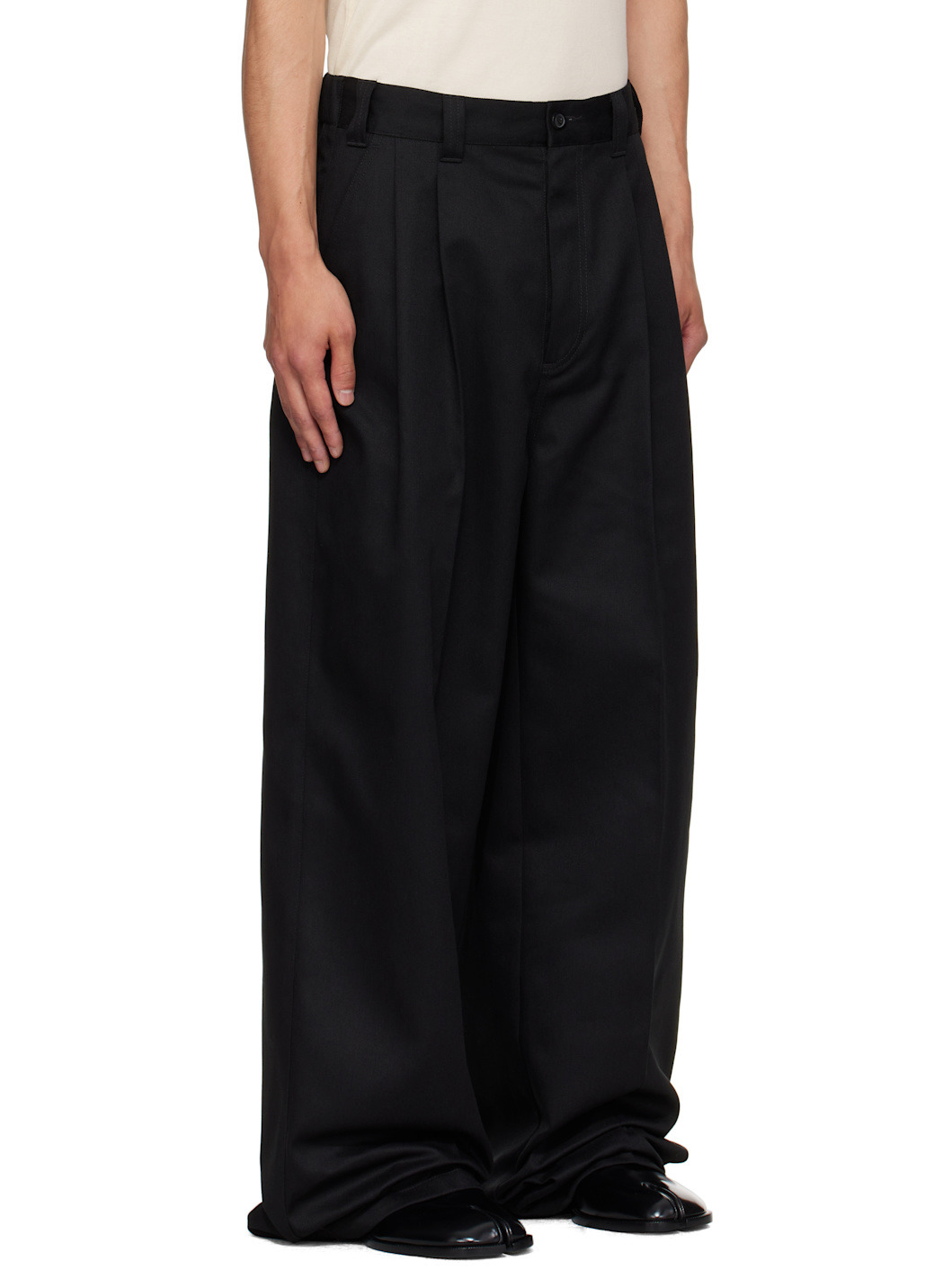 Black Skater Chino Trousers - 2