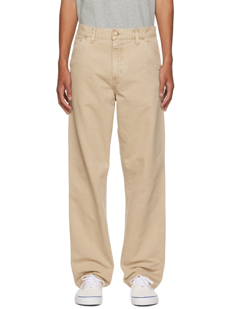 Brown Single Knee Trousers 1