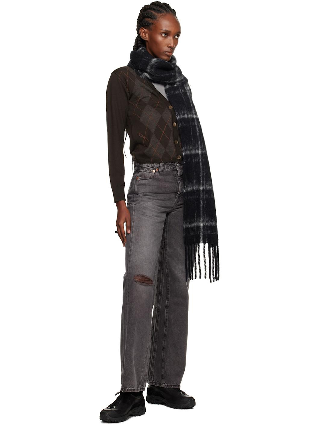 Black Estate Scarf - 3