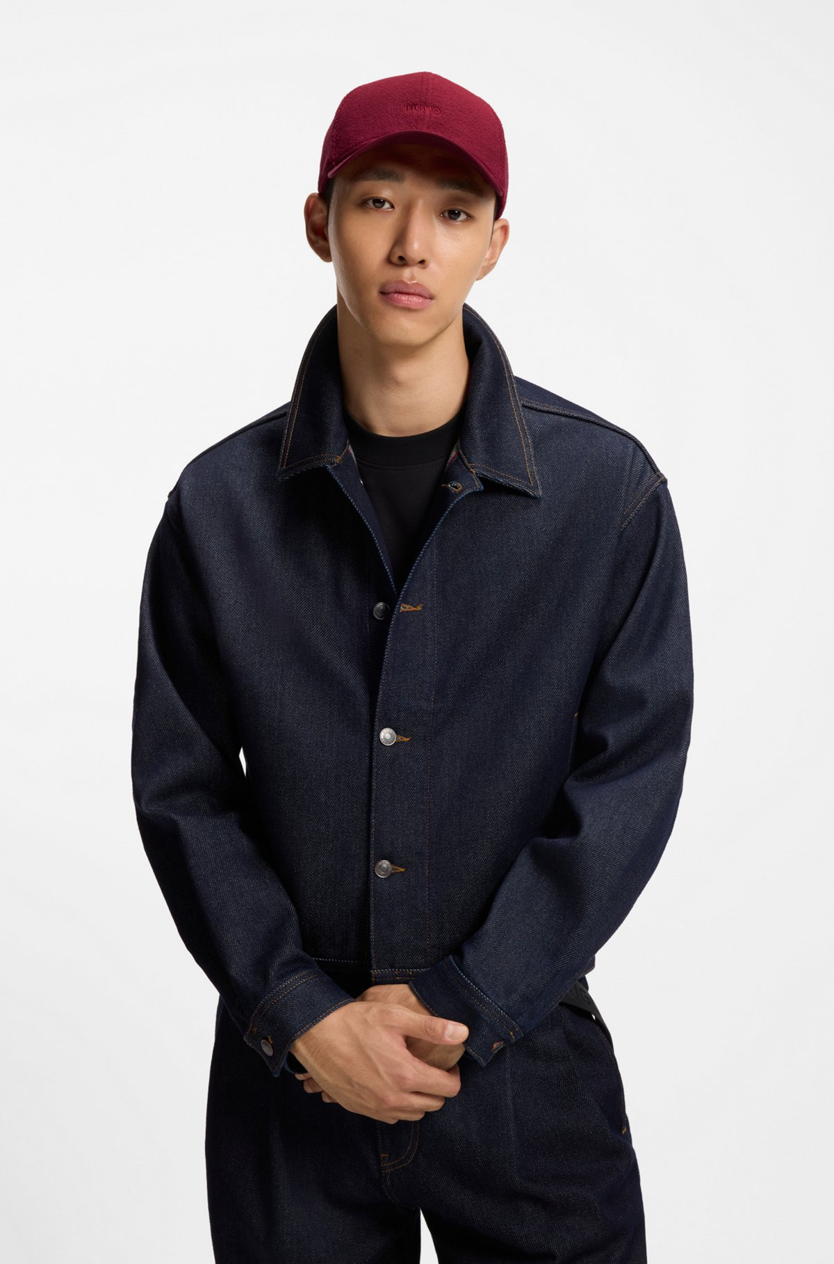 FLEECE CAP WITH EMBROIDERED LOGO - 4