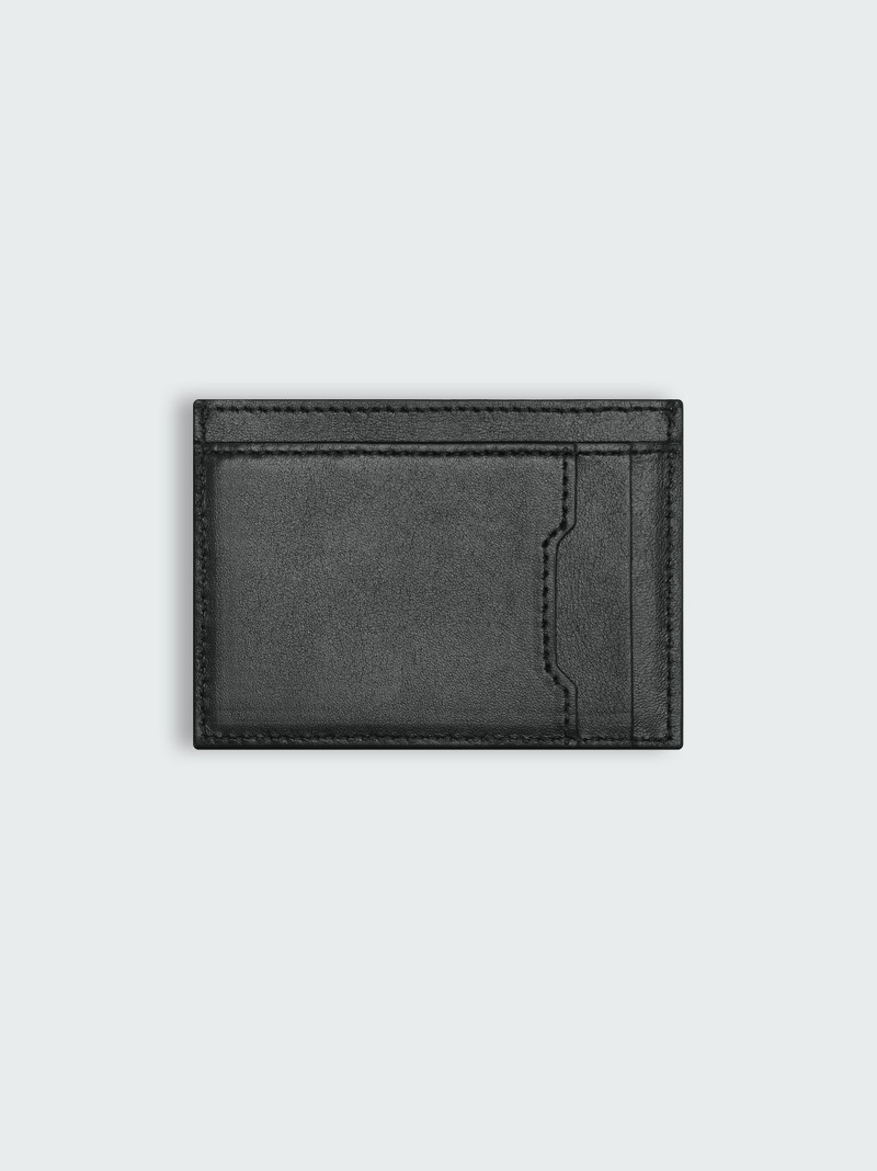 AMIRI NAPPA LOGO PRINT CARD HOLDER outlook