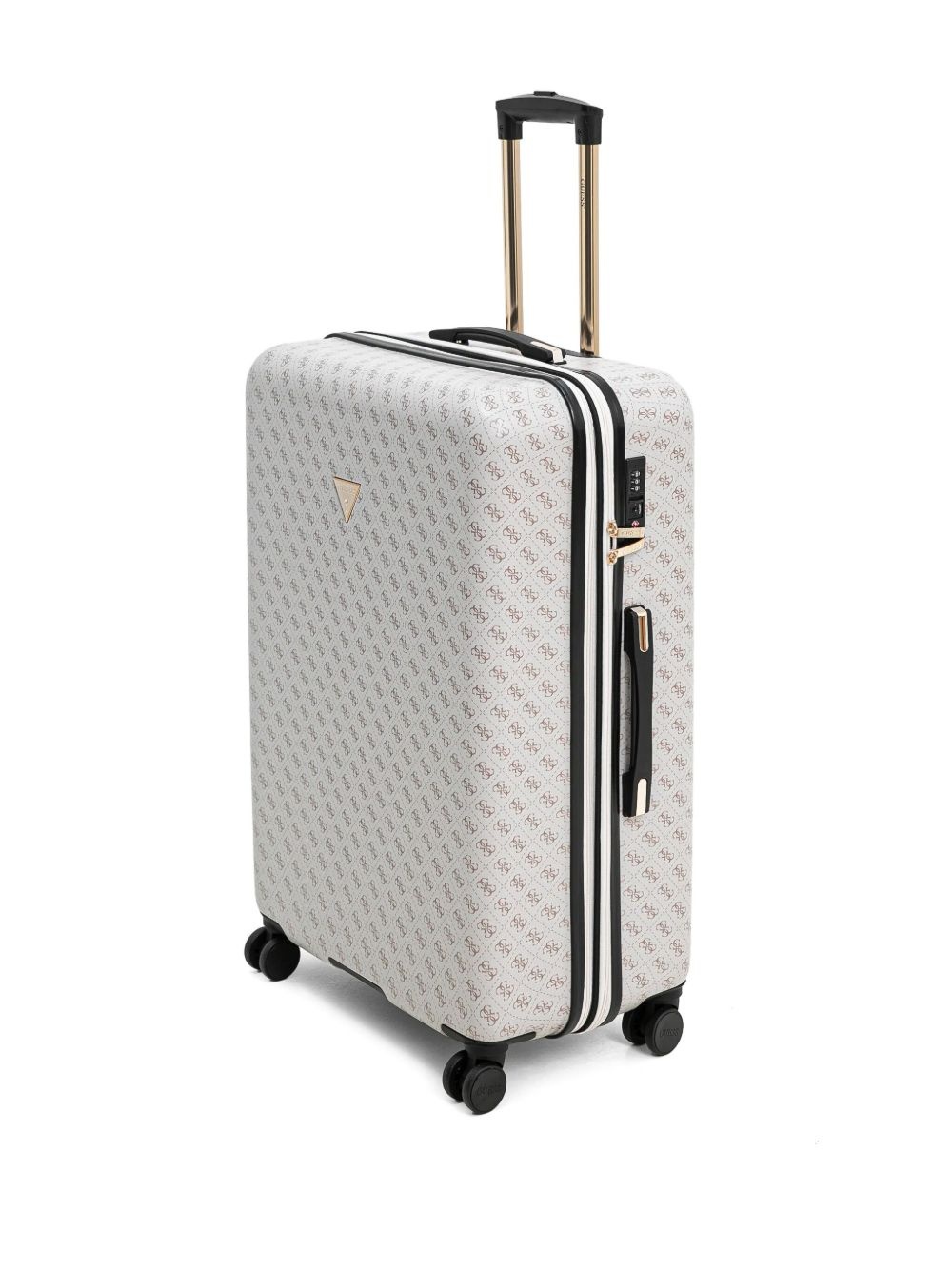 monogram-pattern luggage - 3