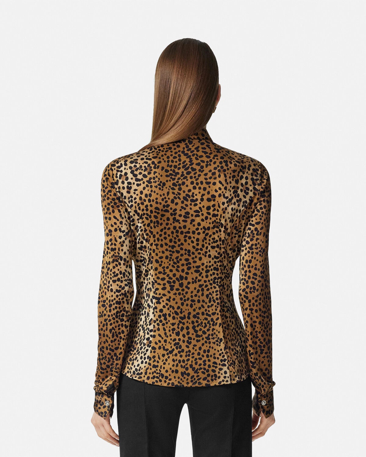 Leopard Fitted Shirt - 5