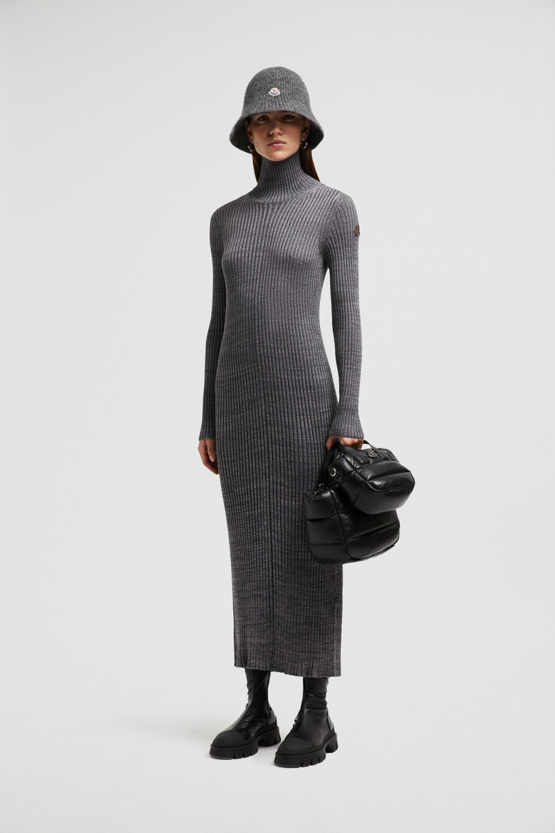 Moncler Wool Midi Dress outlook
