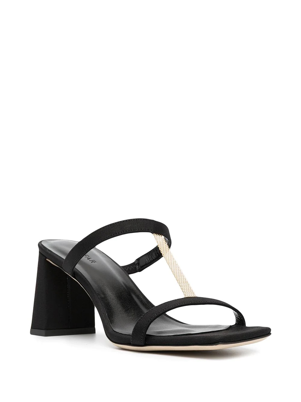 square toe open sandals - 2