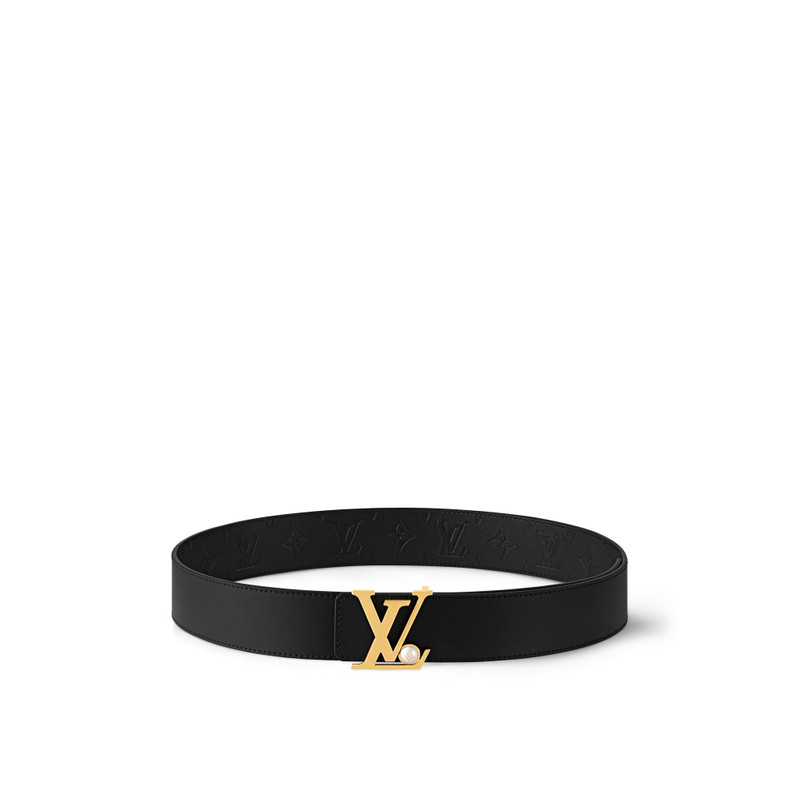 LV Initiales Pearls 40mm Reversible Belt 3