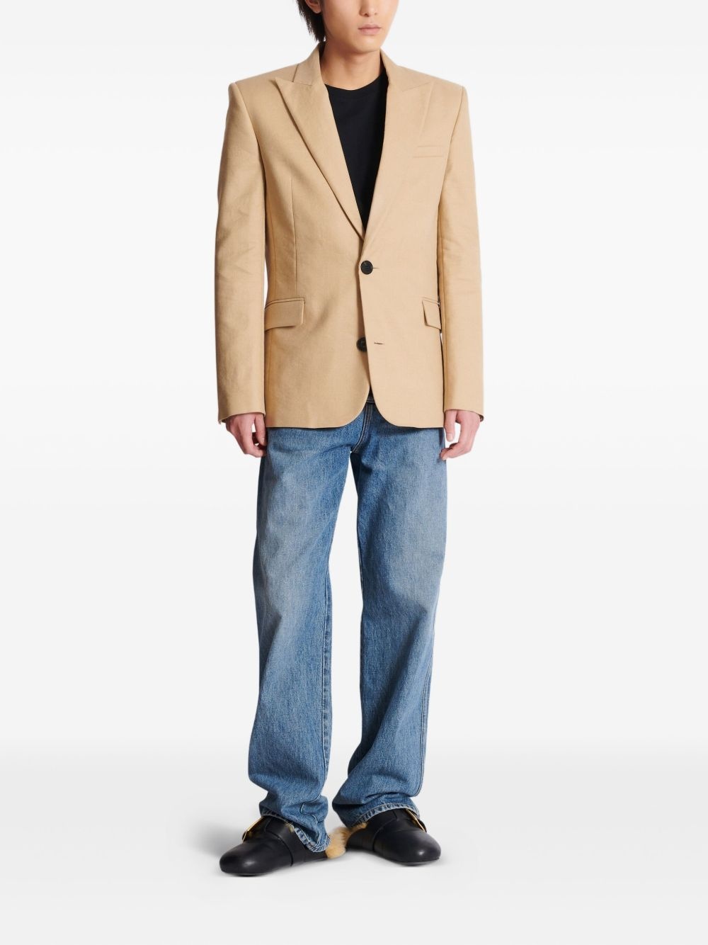 canvas blazer - 2