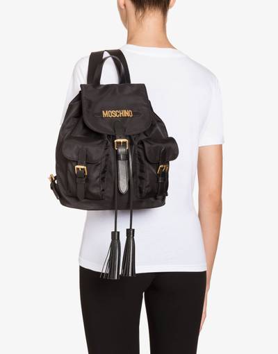 Moschino BACKPACK WITH LETTERING LOGO outlook