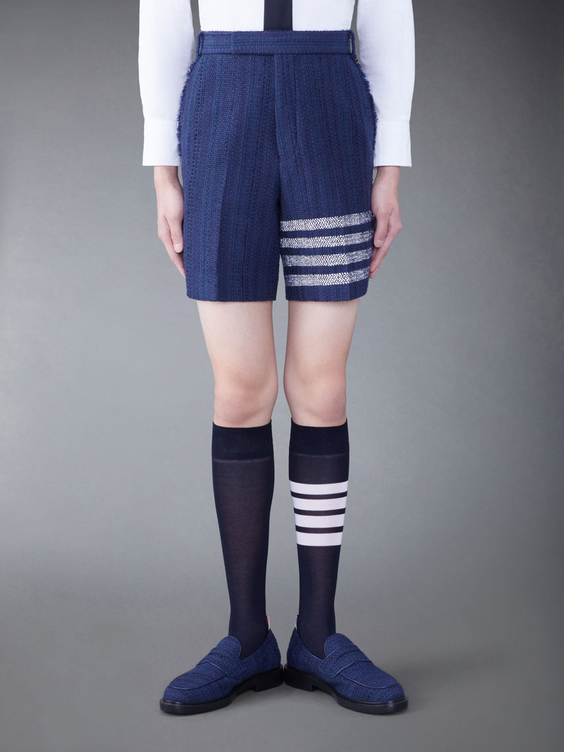4 Bar-stripe tweed shorts 1
